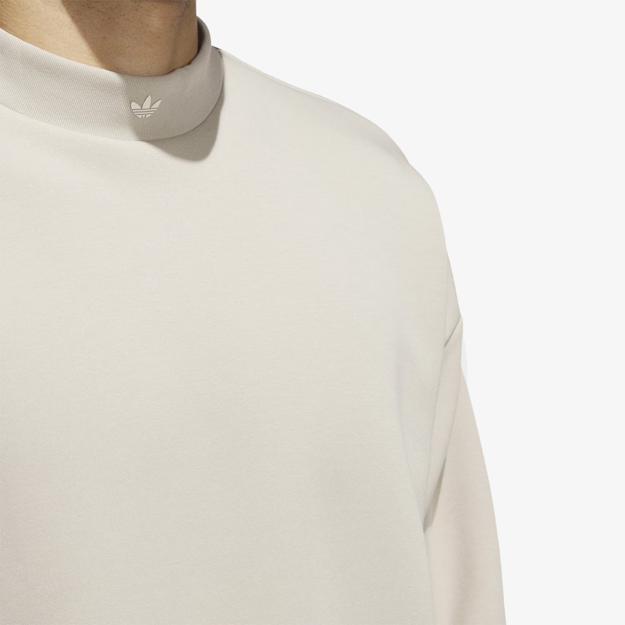 Adidas Originals | 1 MOMENT LONG SLEEVE SHIRT { WONDER BEIGE - Image 4