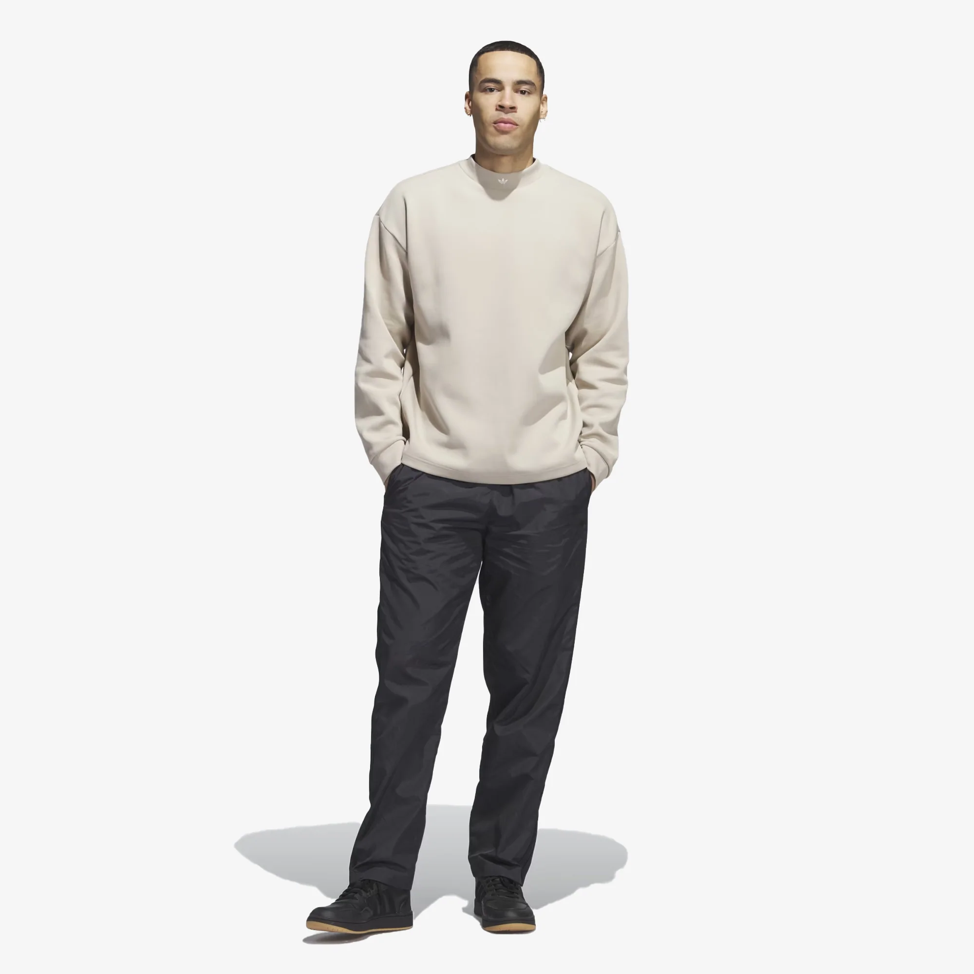 Adidas Originals | 1 MOMENT LONG SLEEVE SHIRT { WONDER BEIGE - Image 6