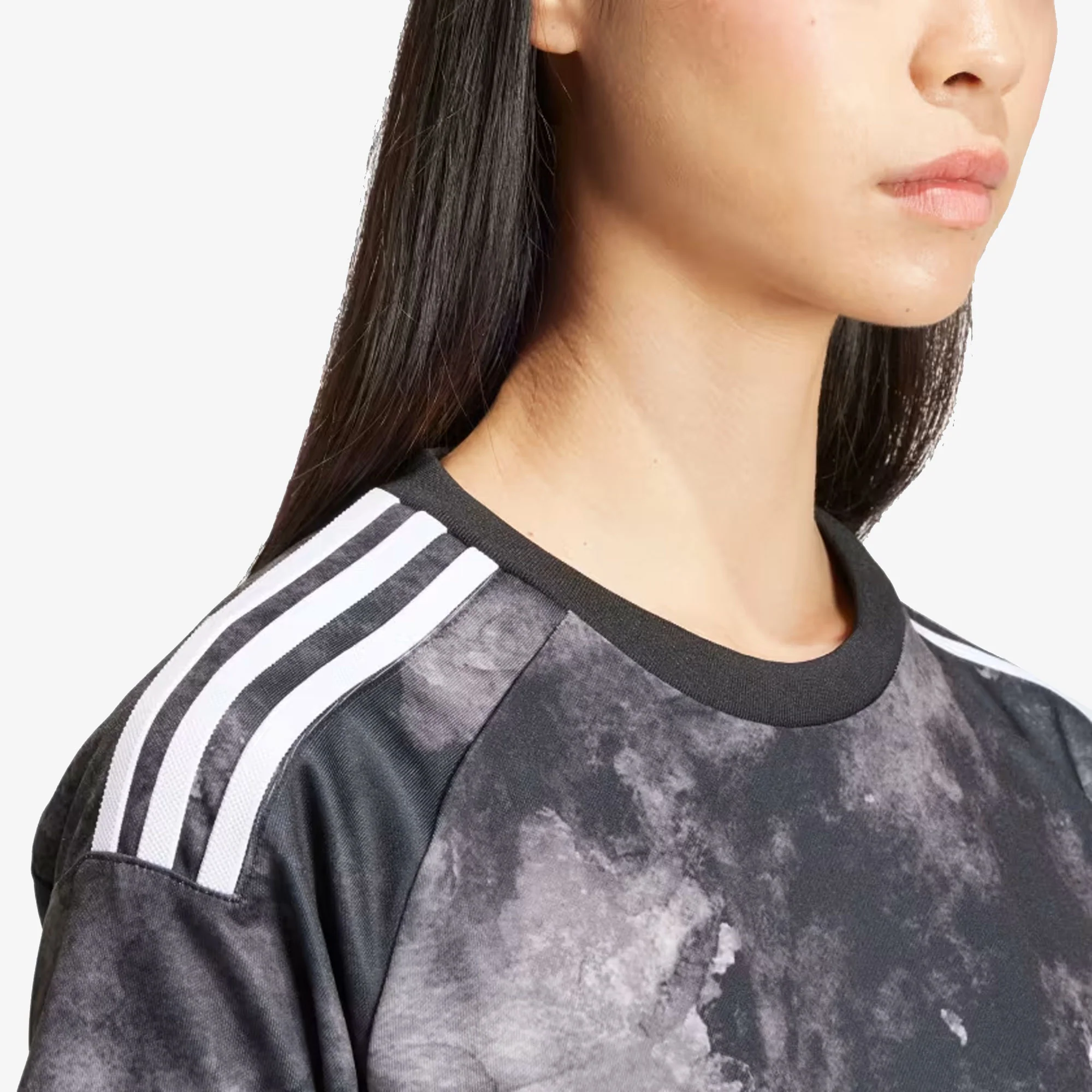 Adidas Originals | 100 THIEVES JERSEY { BLACK/WHITE - Image 5