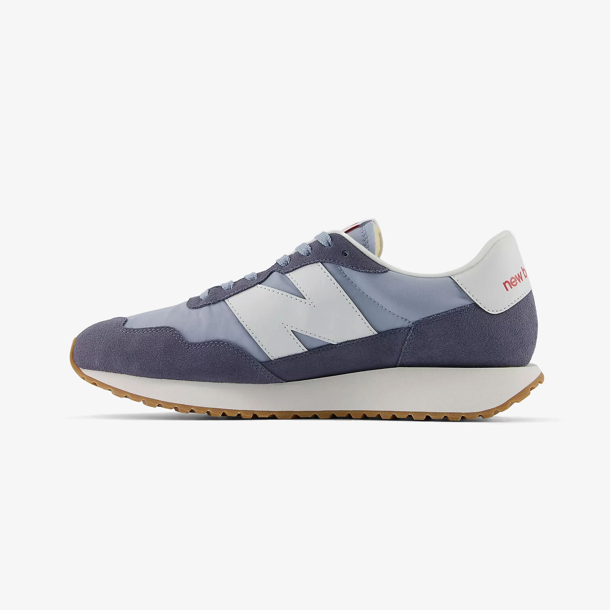 New Balance | 237  { LIGHT ARCTIC GREY/DARK /WHITE - Image 3