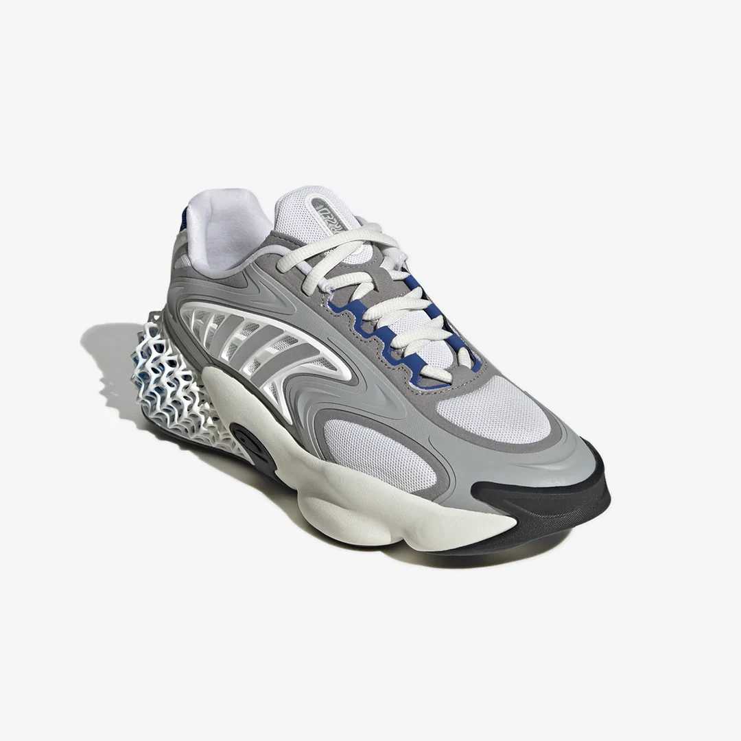 Adidas Originals | 4D KRAZED  { CLOUD WHITE/SILVER METALLIC - Image 2