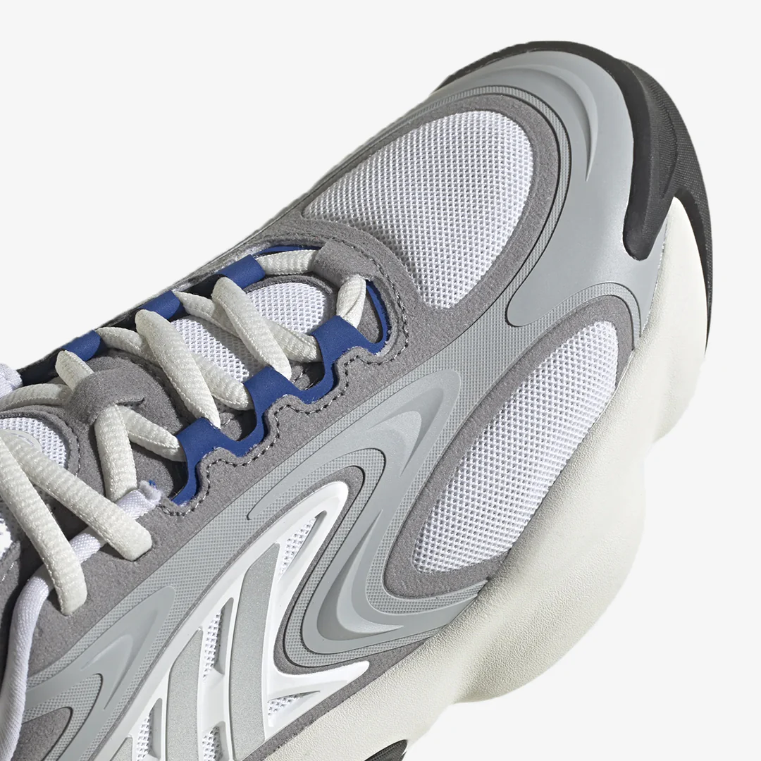 Adidas Originals | 4D KRAZED  { CLOUD WHITE/SILVER METALLIC - Image 4
