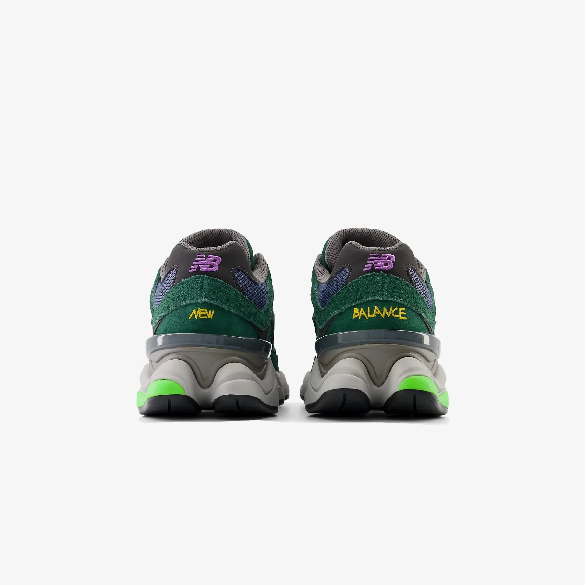 New Balance | 9060 { GREEN/PURPLE - Image 3