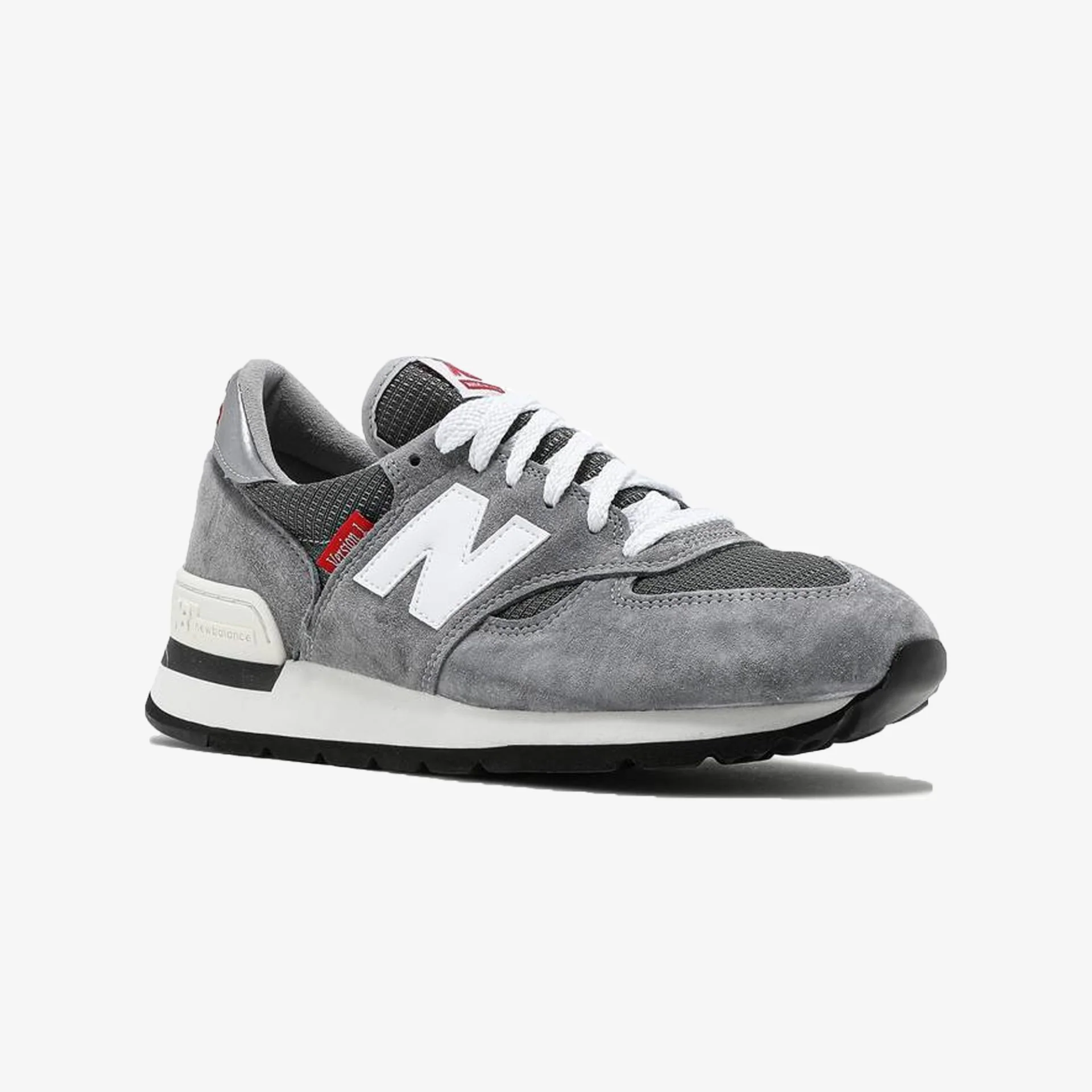 New Balance | 990 { GREY/RED - Image 2