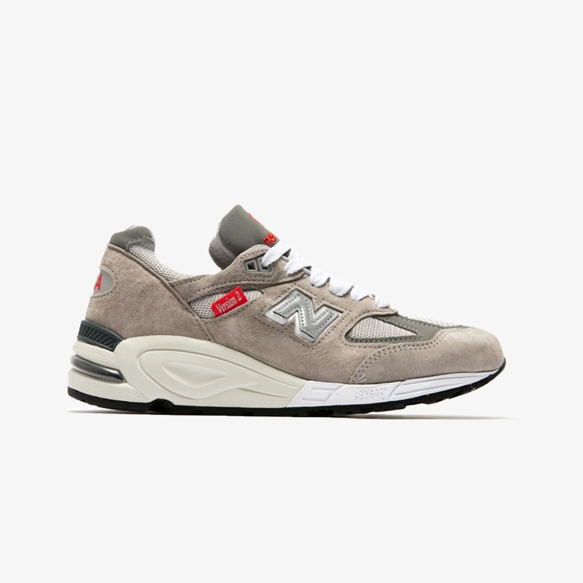 New Balance | 990V2 { TAUPE/WHITE/GREY
