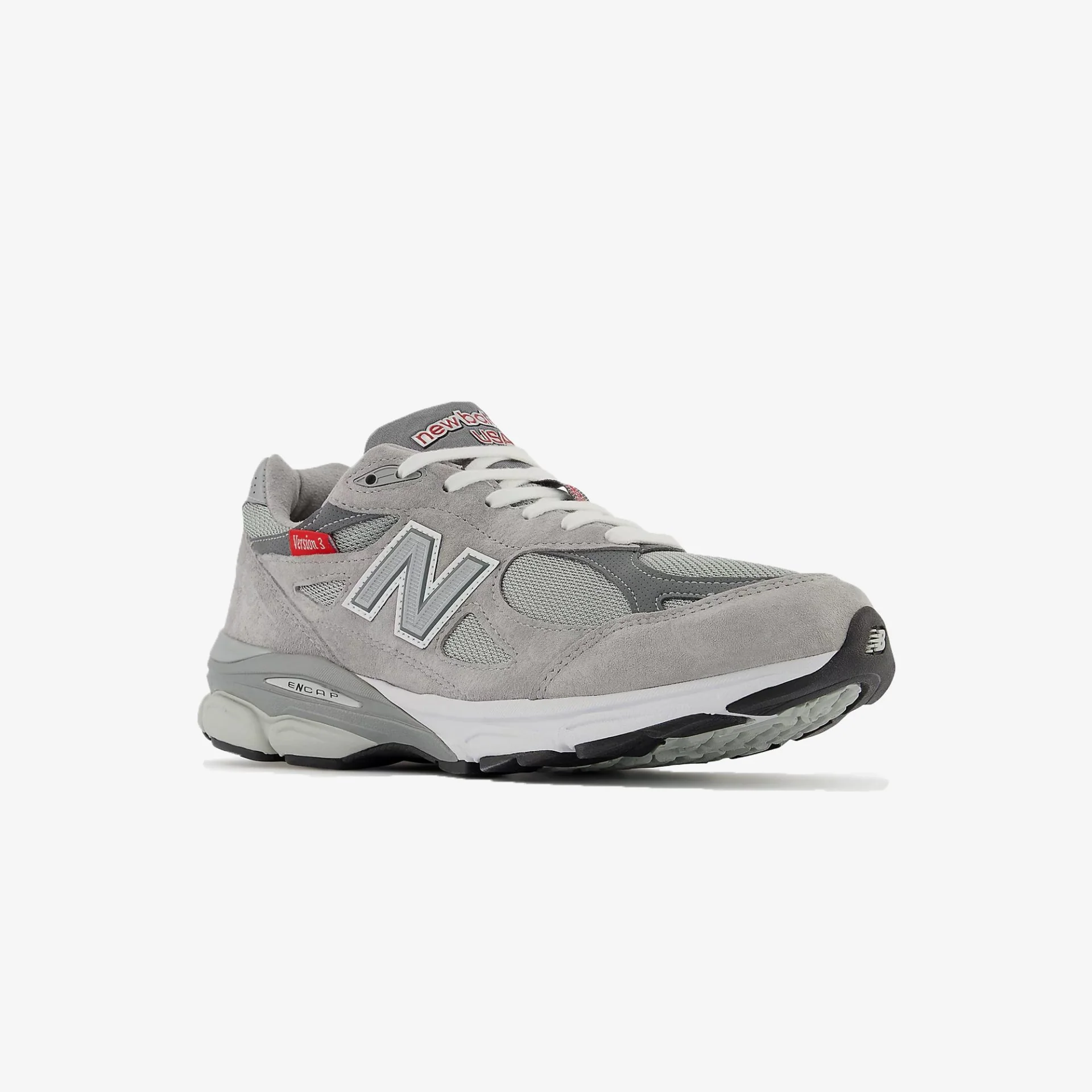 New Balance | 990V3  { GREY/RED - Image 2