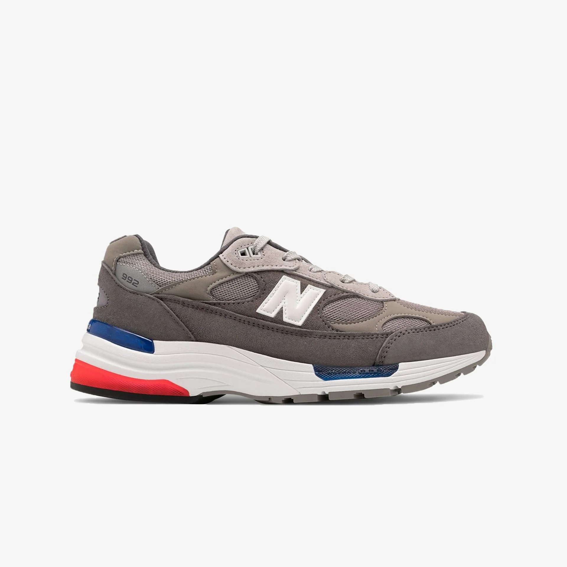 New Balance | 992 { GREY/BLUE-RED