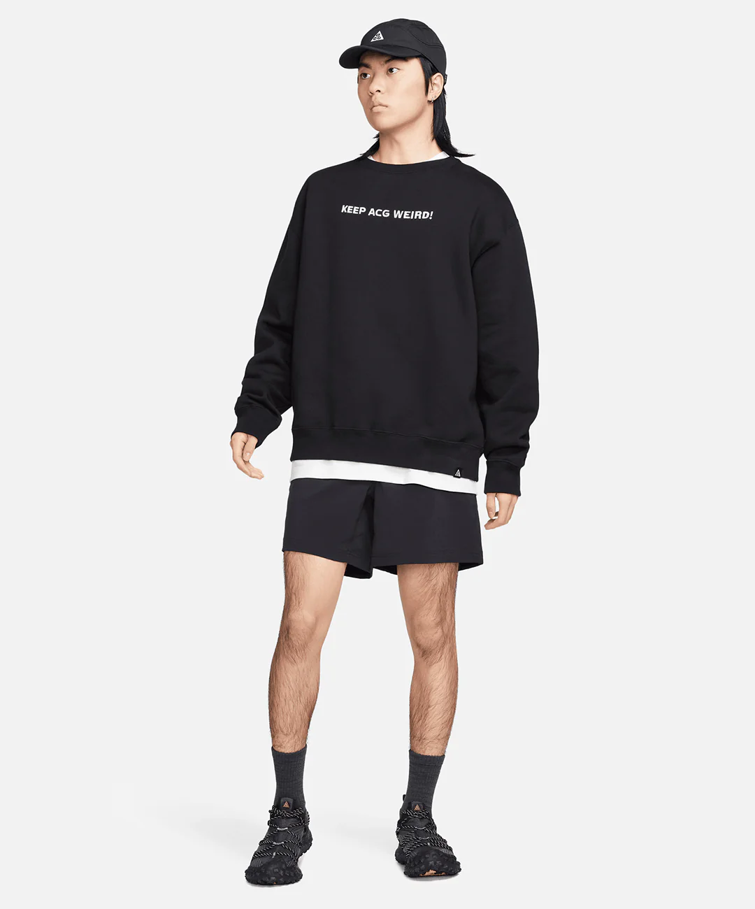 Nike | ACG HIKING SHORTS  { BLACK/ANTHRACITE/SUMMIT WHITE - Image 8