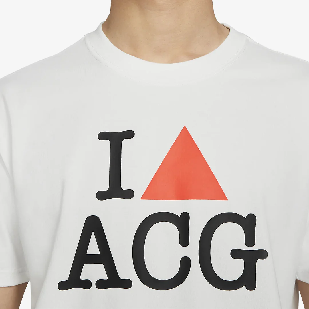 Nike | ACG IHEARTACG SHORT SLEEVE TEE { SUMMIT WHITE - Image 4
