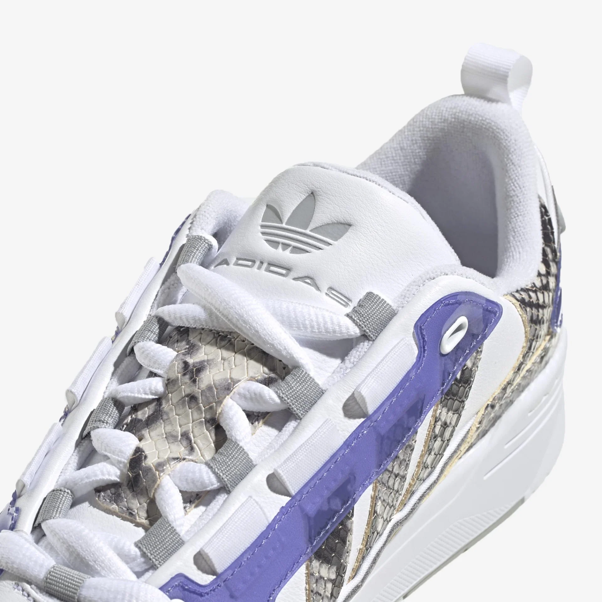 Adidas Originals | ADI2000 { WHITE/PURPLE - Image 4