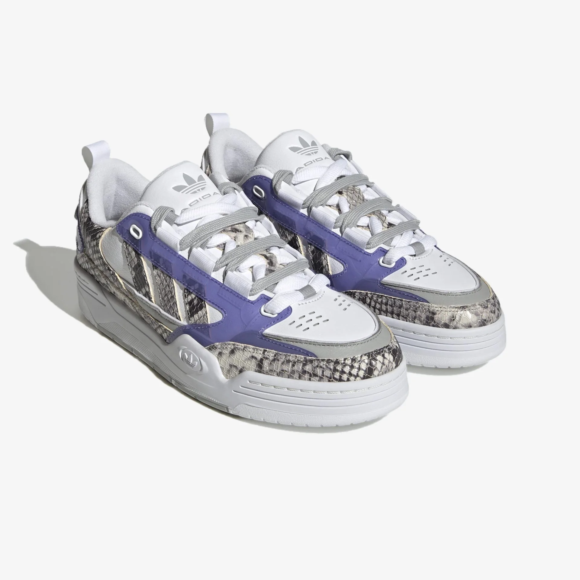 Adidas Originals | ADI2000 { WHITE/PURPLE - Image 5