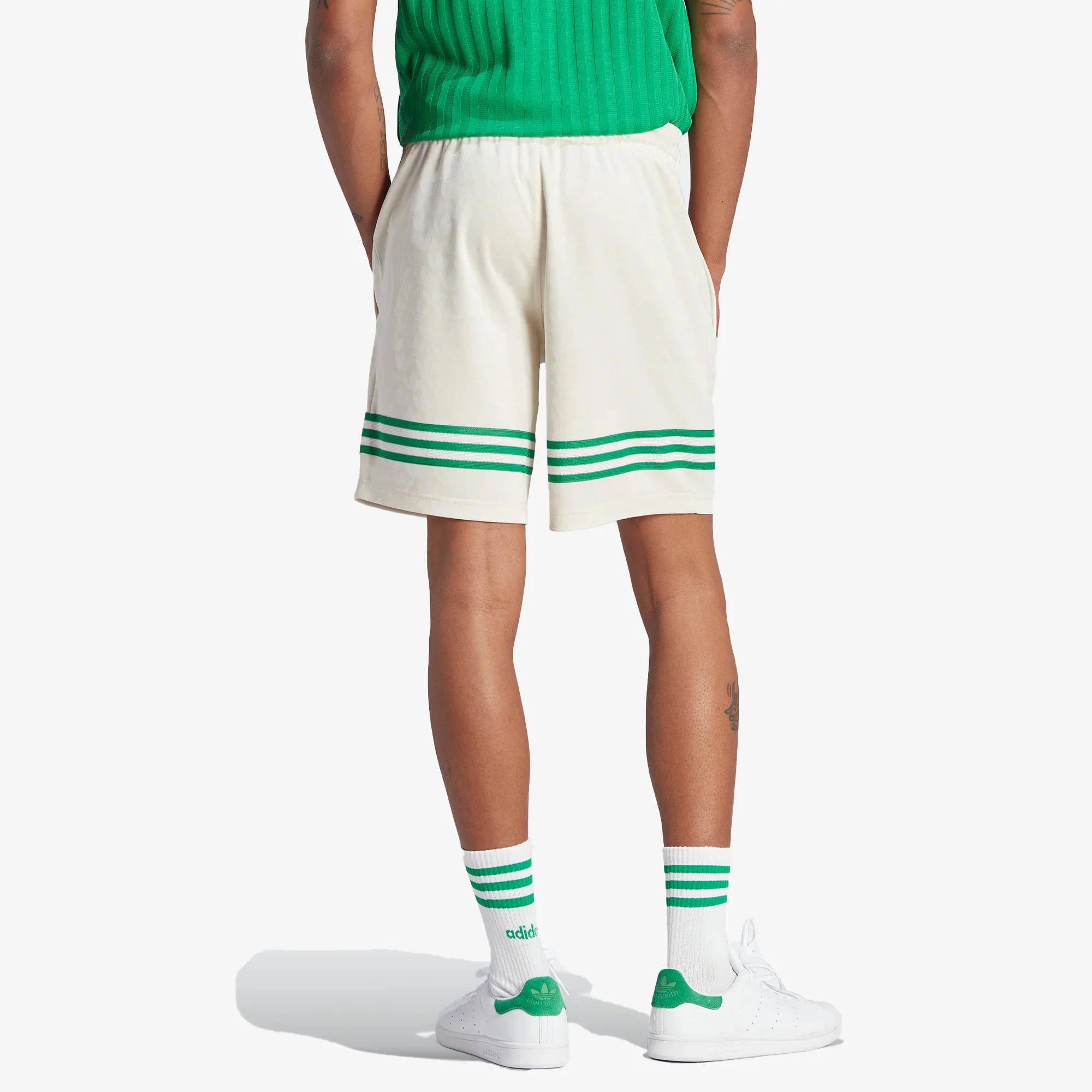Adidas Originals | ADICOLOR 70S MONOGRAM SHORTS { WONDER WHITE - Image 2