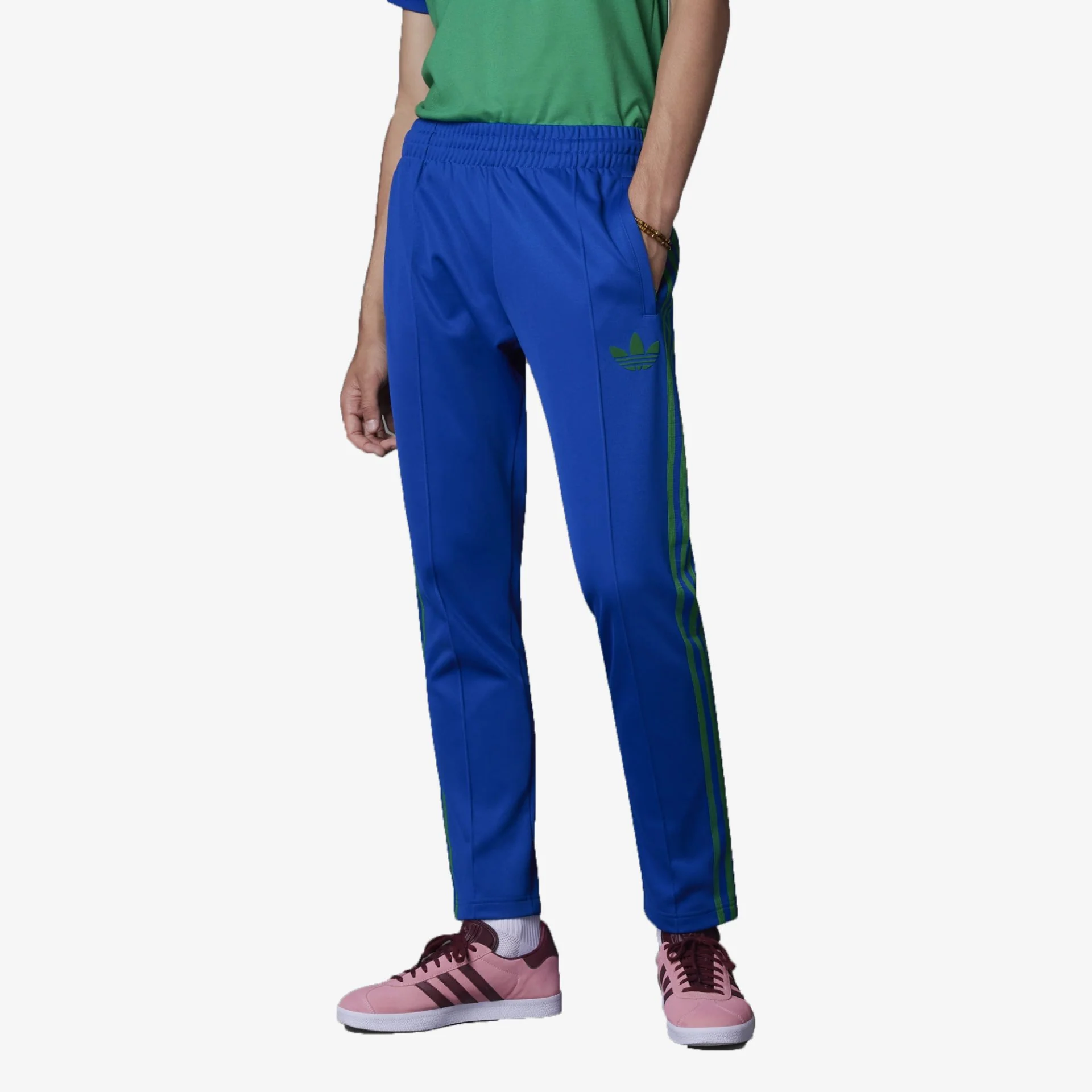 Adidas Originals | ADICOLOR 70S STRIPED TRACK PANTS { ROYAL