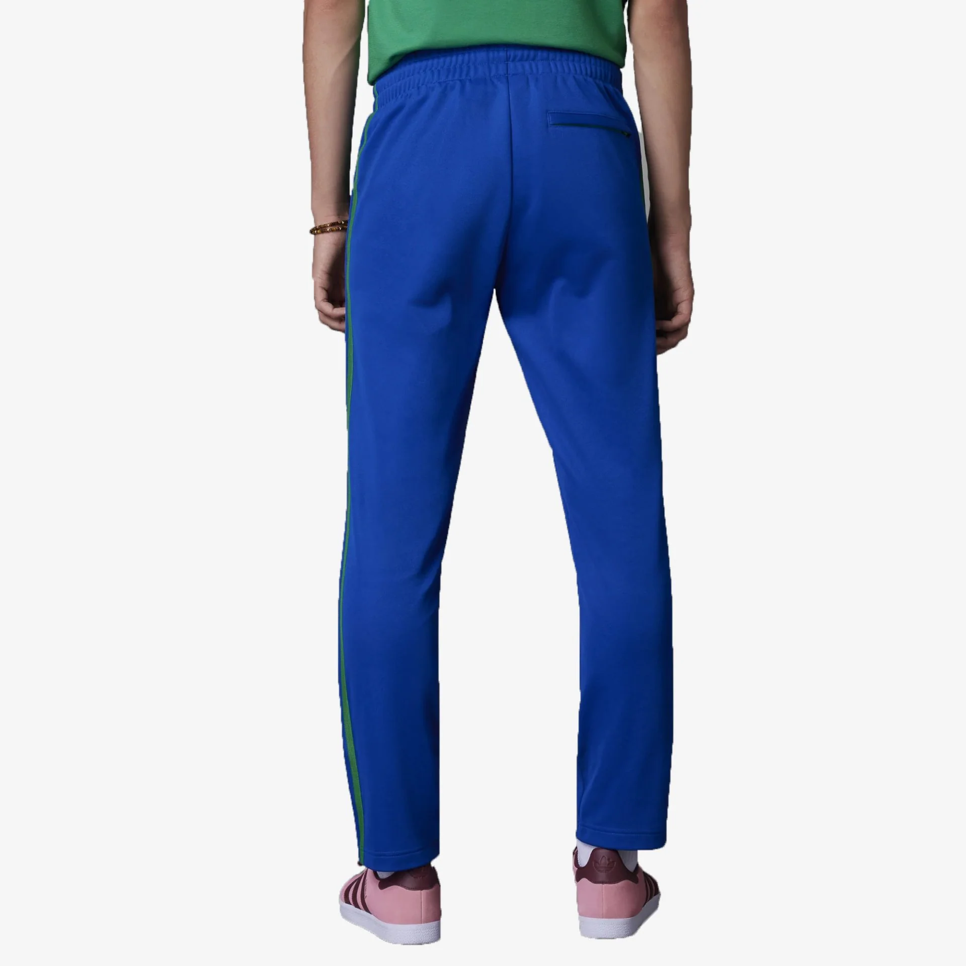 Adidas Originals | ADICOLOR 70S STRIPED TRACK PANTS { ROYAL - Image 2