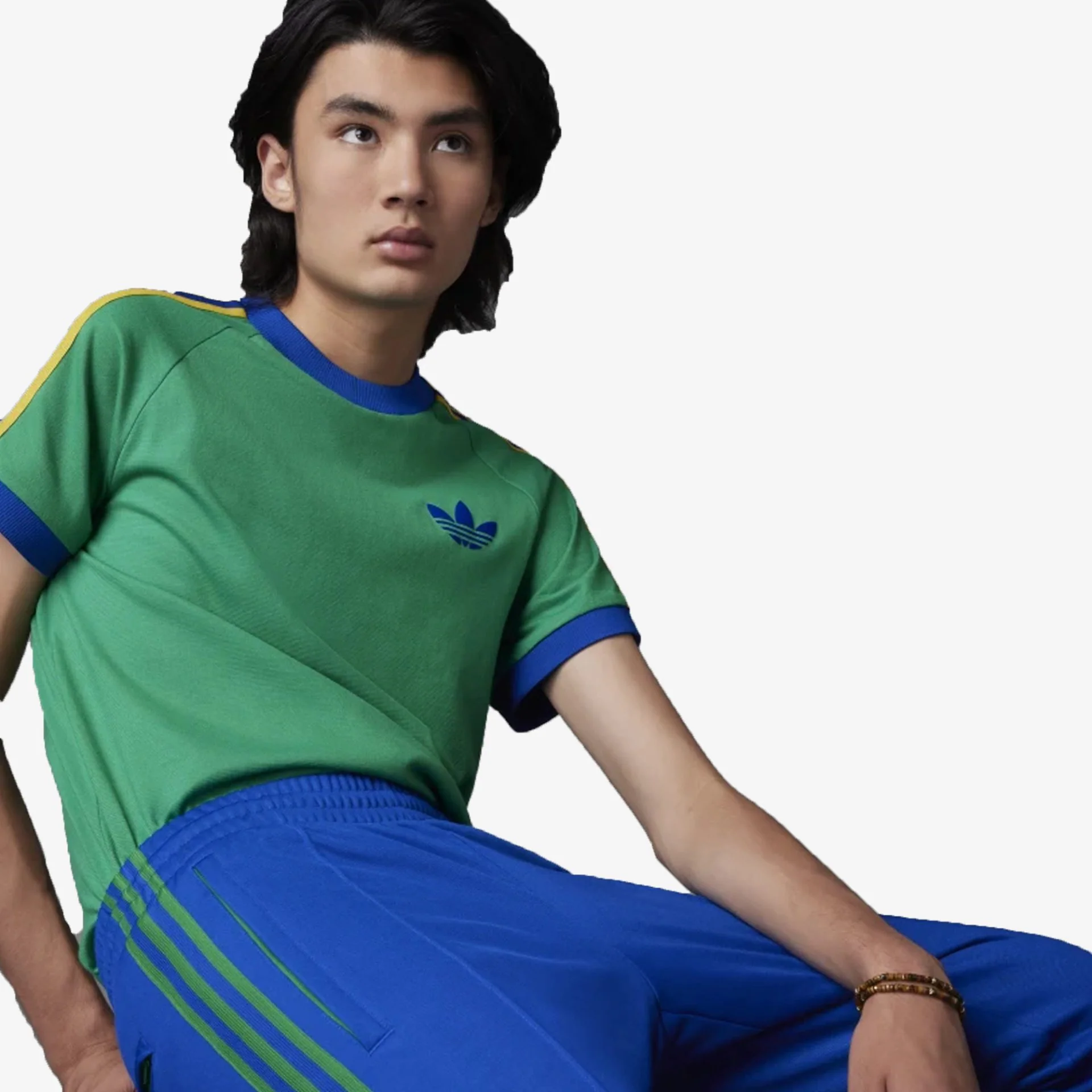 Adidas Originals | ADICOLOR 70S STRIPED TRACK PANTS { ROYAL - Image 3