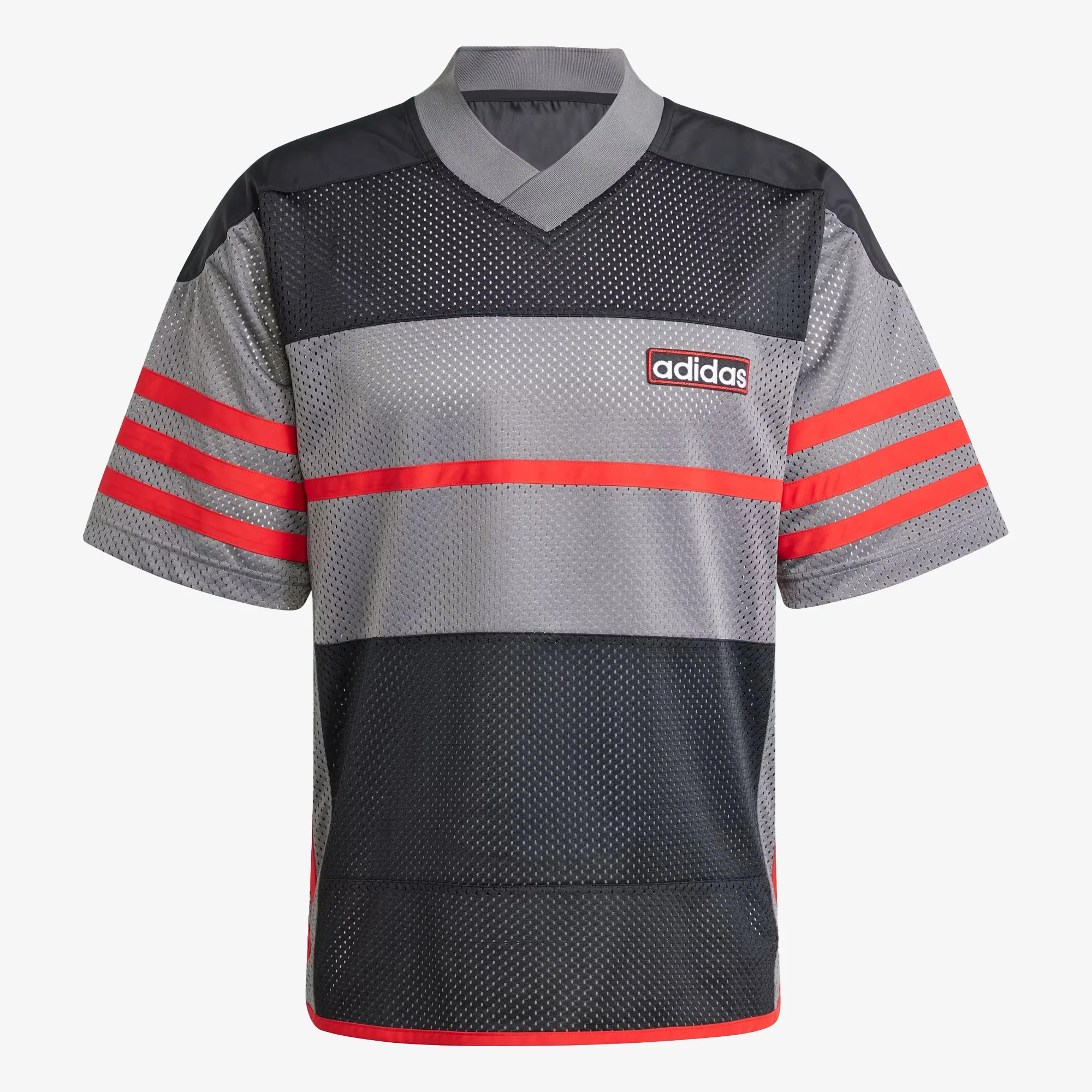Adidas Originals | ADICOLOR ADIBREAK MESH JERSEY { BLACK/GREY - Image 4