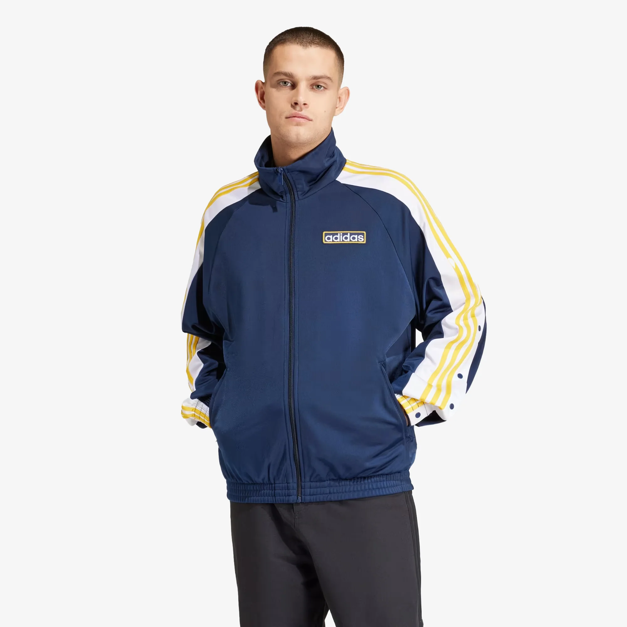 Adidas Originals | ADICOLOR ADIBREAK TRACK TOP { BLUE/WHITE/YELLOW