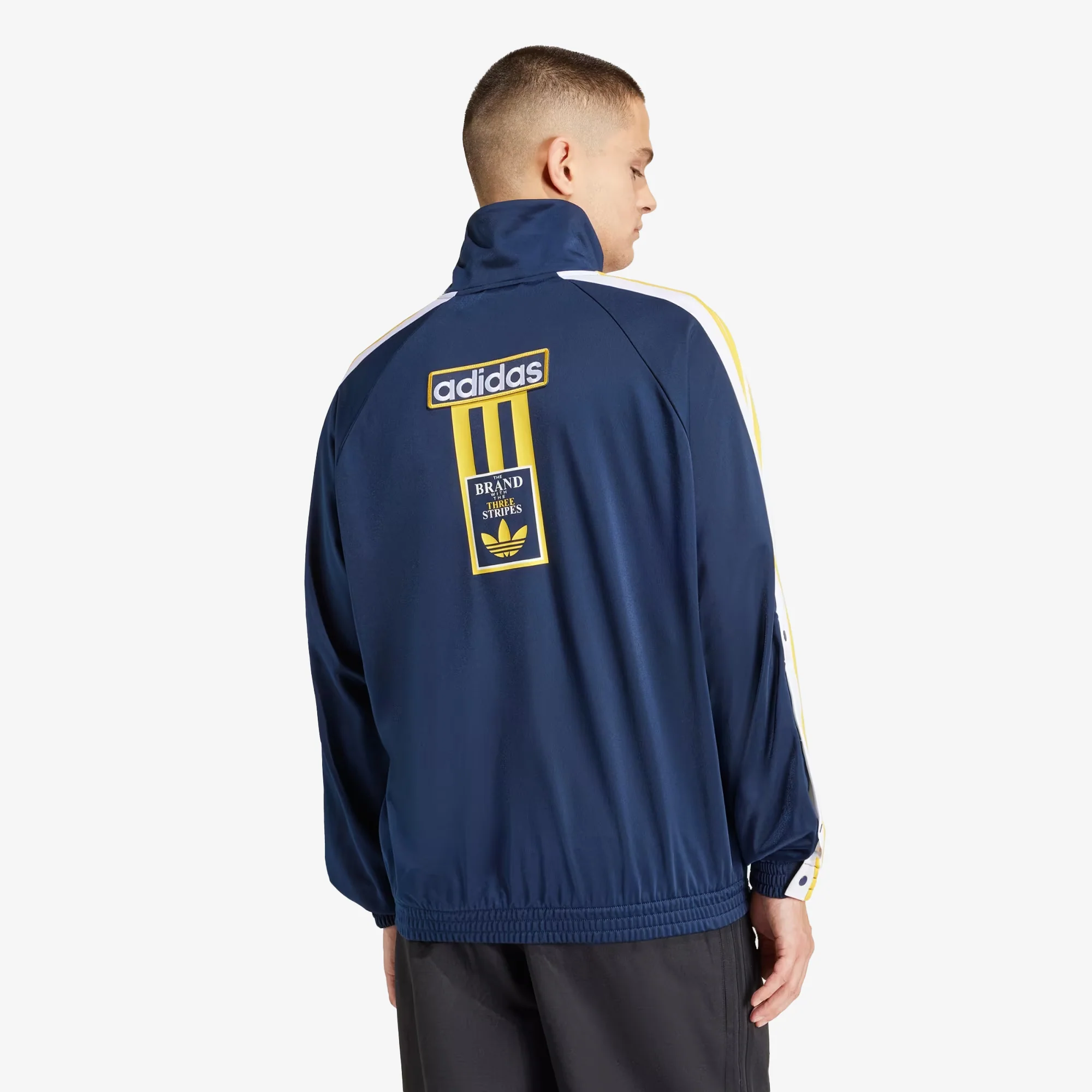 Adidas Originals | ADICOLOR ADIBREAK TRACK TOP { BLUE/WHITE/YELLOW - Image 2