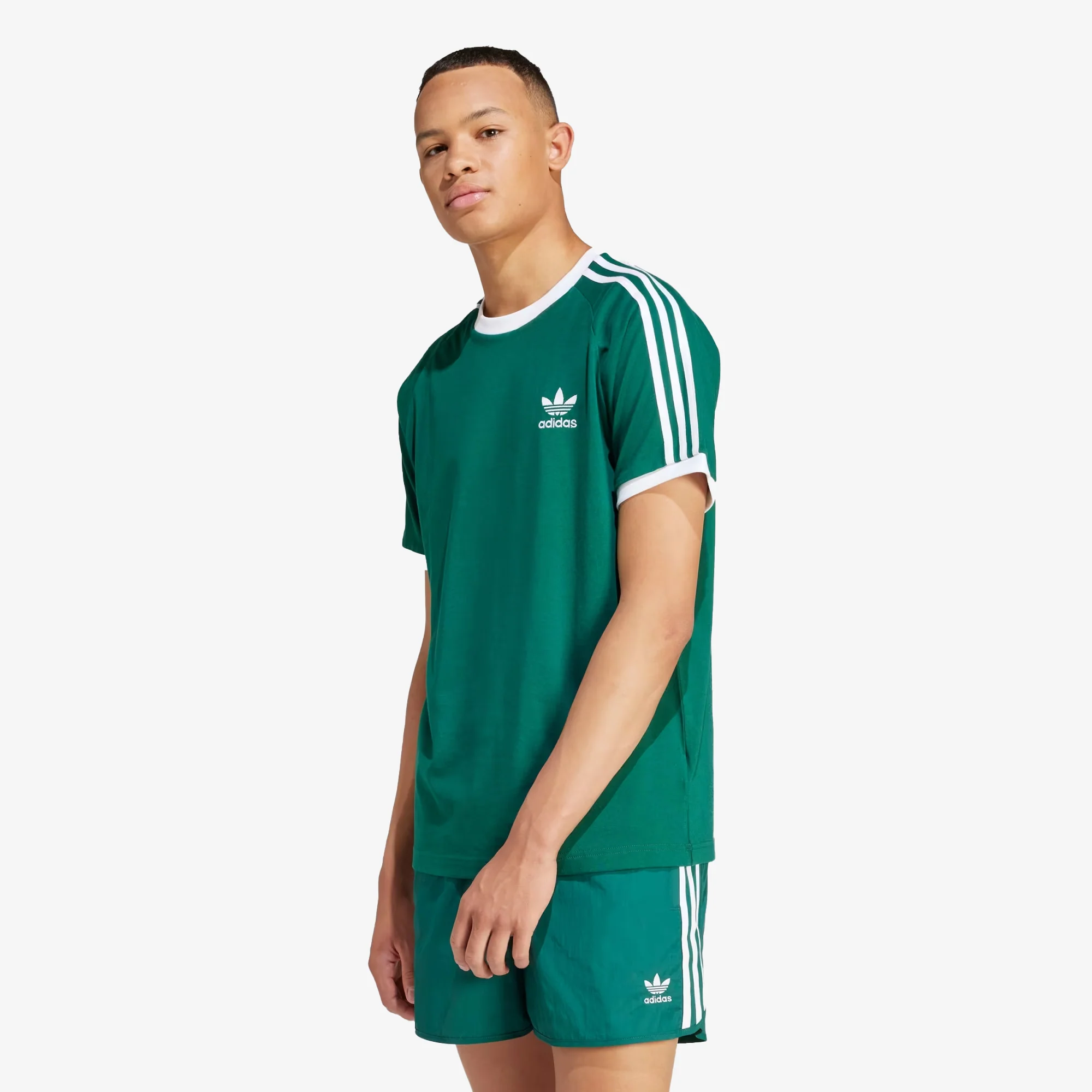 Adidas Originals | ADICOLOR CLASSICS 3-STRIPES TEE { COLLEGIATE - Image 3