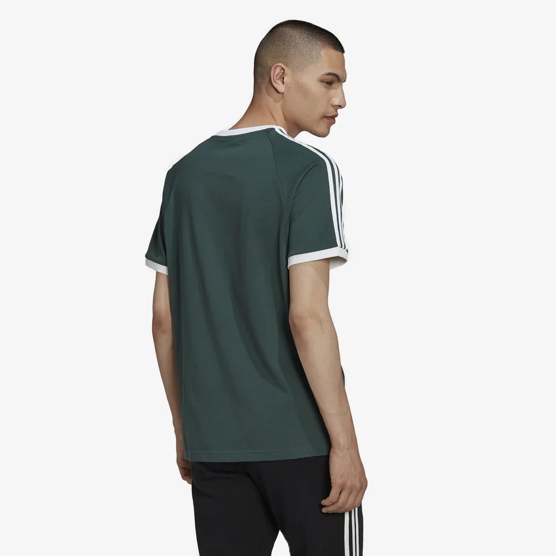 Adidas Originals | ADICOLOR CLASSICS 3-STRIPES TEE { MINERAL GREEN - Image 2