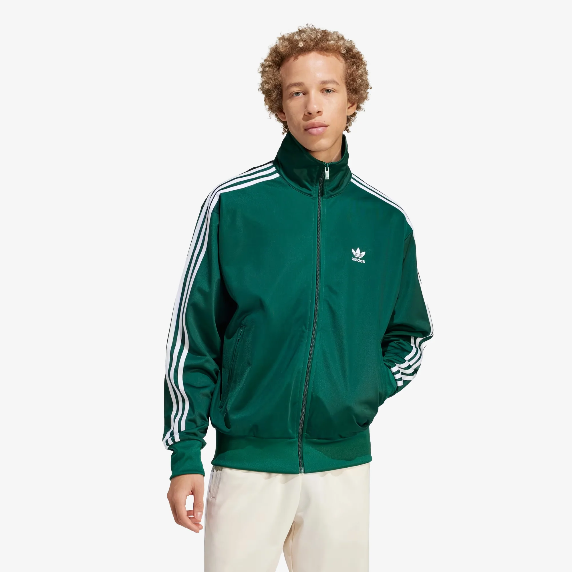Adidas Originals | ADICOLOR CLASSICS FIREBIRD TRACK TOP { GREEN