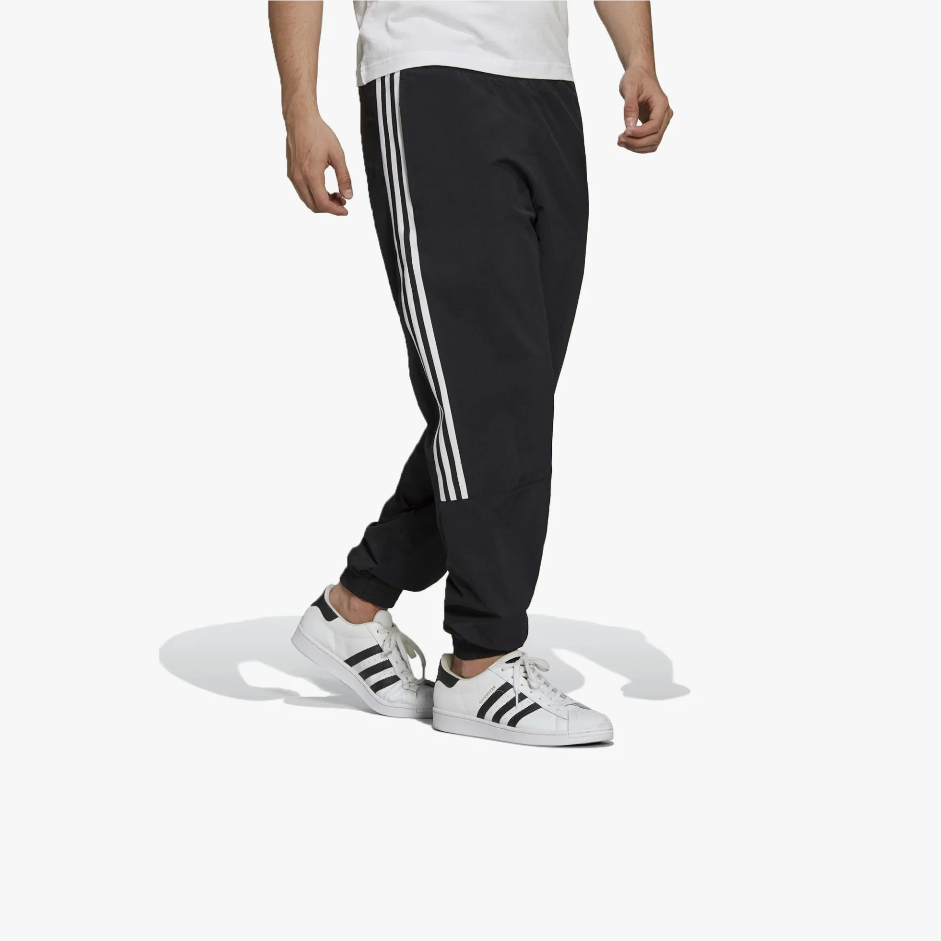 Adidas Originals | ADICOLOR CLASSICS LOCK-UP TREFOIL TRACK PANTS { BLACK - Image 3