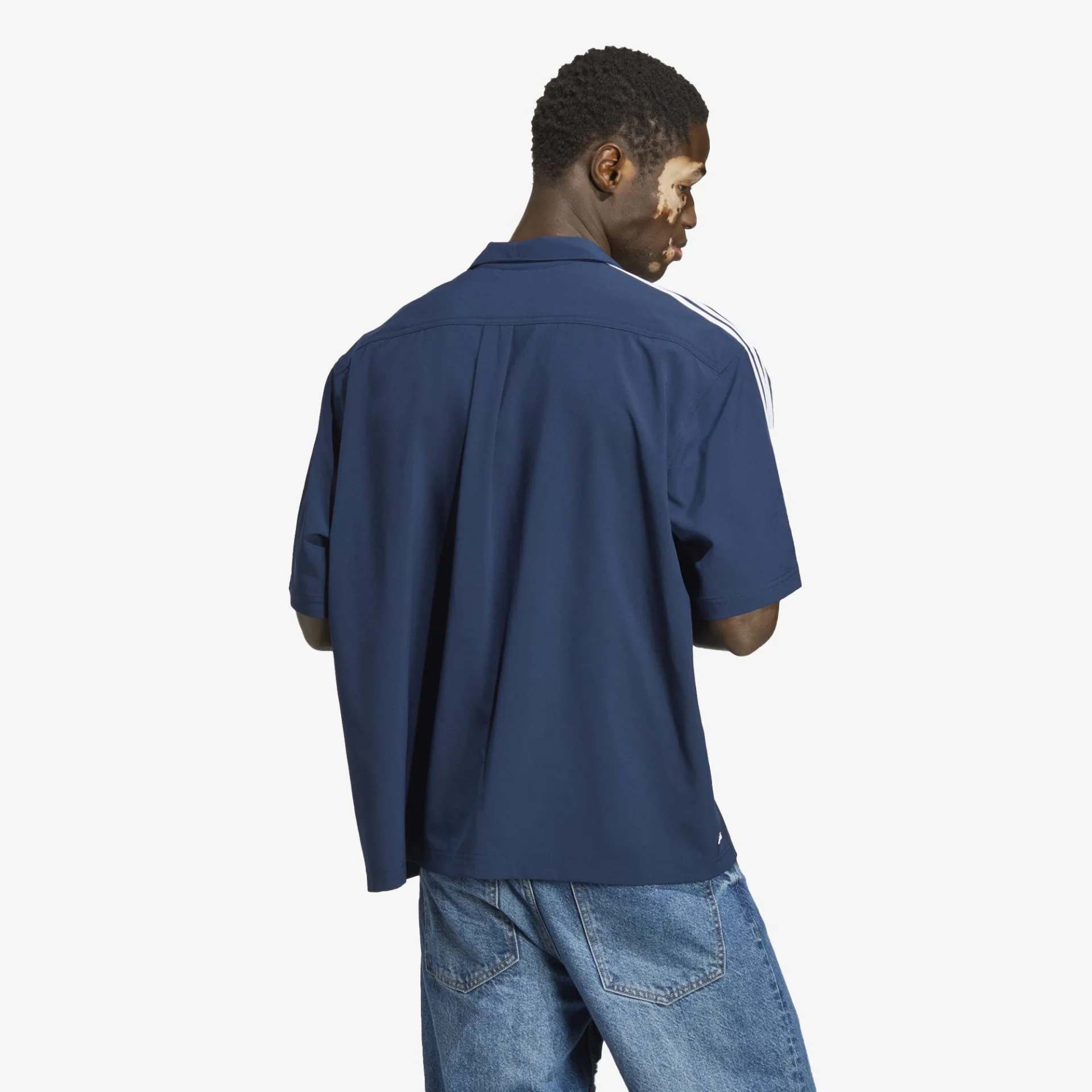 Adidas Originals | ADICOLOR CLASSICS SHIRT { NIGHT INDIGO - Image 4