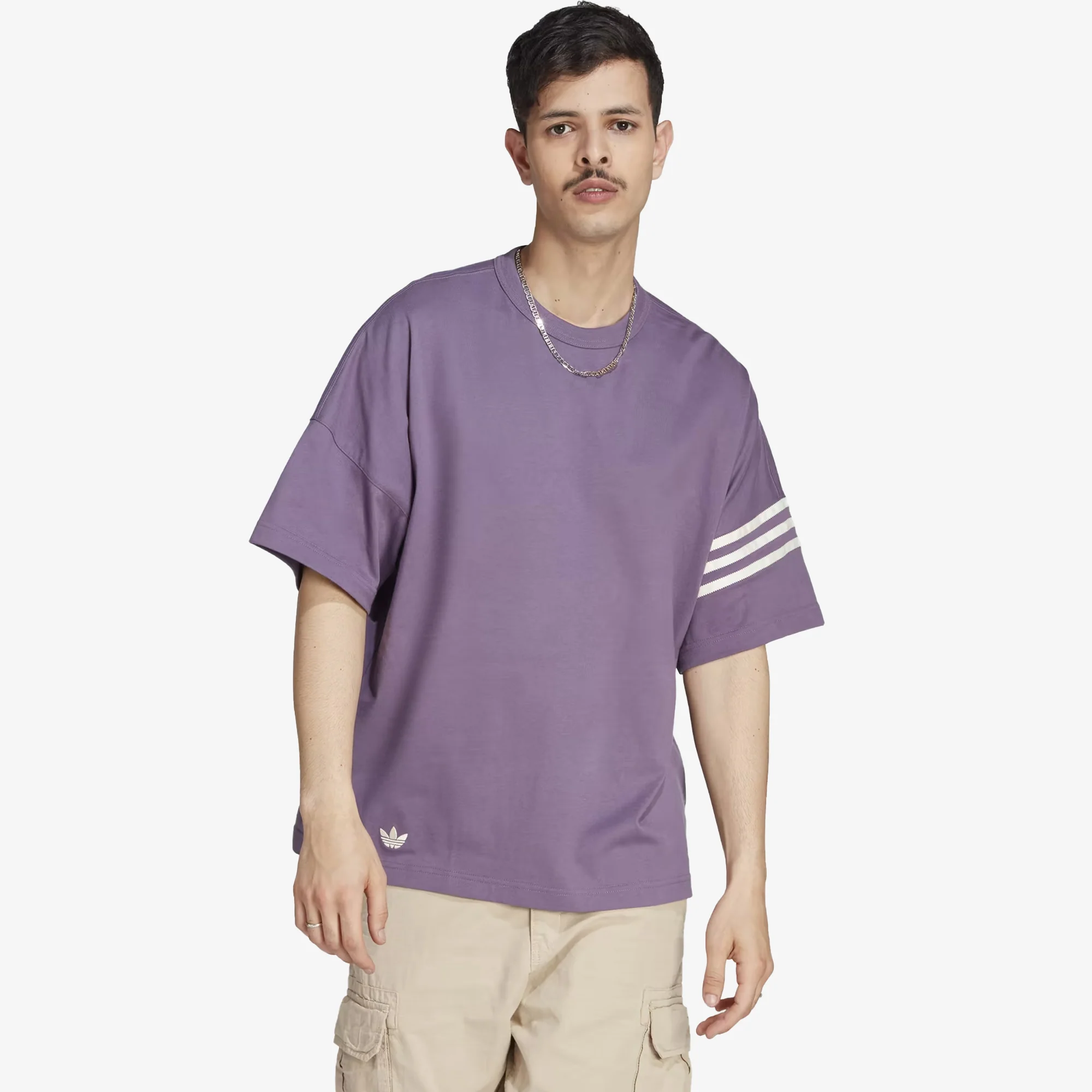 Adidas Originals | ADICOLOR NEUCLASSICS TEE { VIOLET