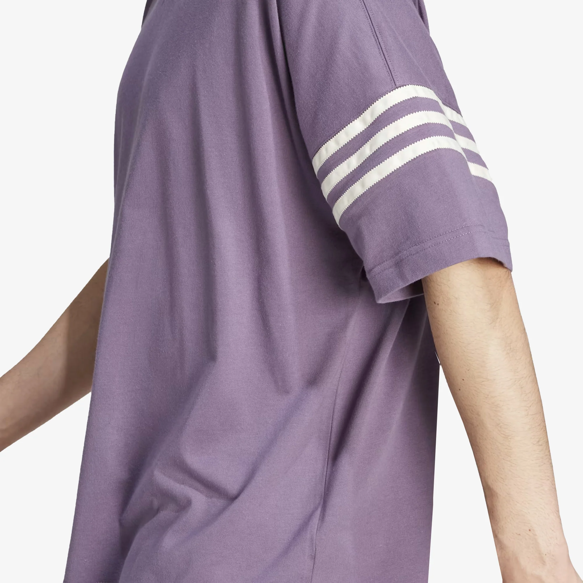 Adidas Originals | ADICOLOR NEUCLASSICS TEE { VIOLET - Image 4