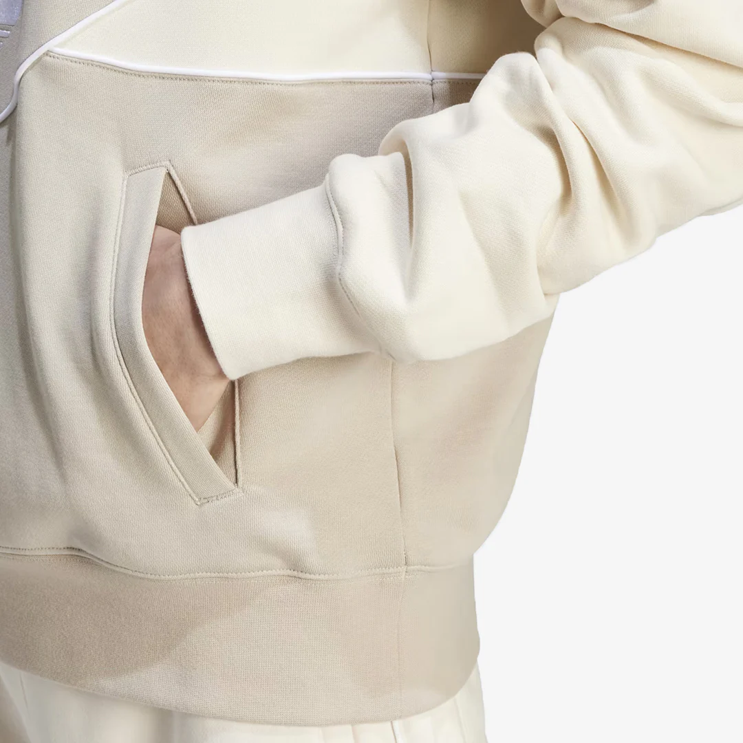 Adidas Originals | ADICOLOR SEASONAL ARCHIVE HOODIE { BEIGE - Image 4
