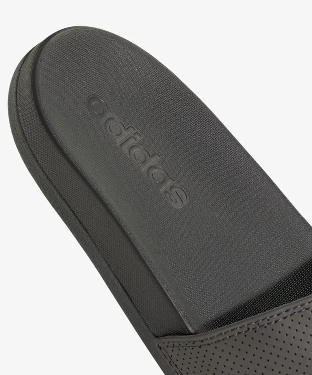 ADIDAS | ADILETTE AUDI F1 TEAM { UTILITY BLACK / UTILITY BLACK / CHALK PEARL - Image 5