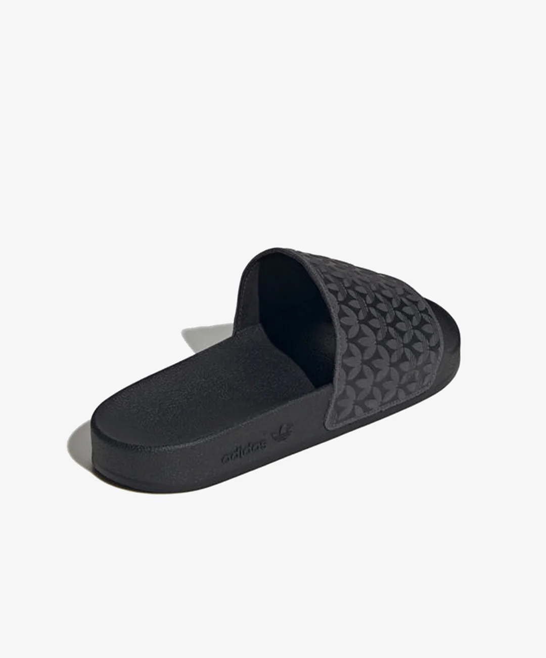 ADIDAS | ADILETTE SLIDES { CORE BLACK/CORE BLACK/GREY SIX - Image 3