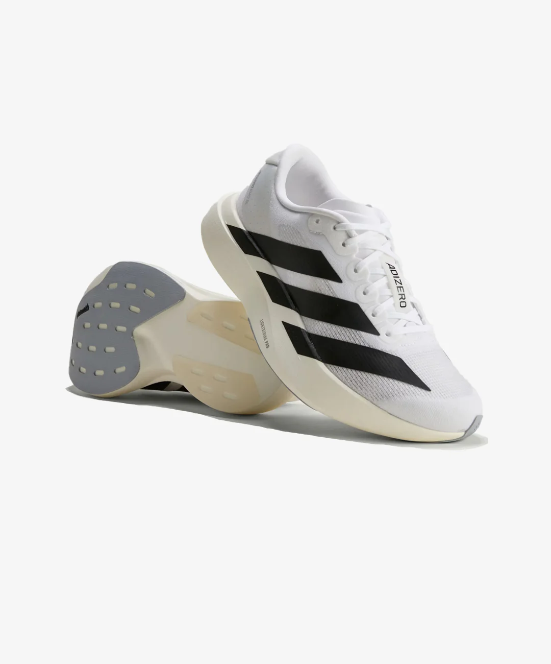 ADIDAS | ADIZERO EVO SL { CLOUD WHITE/CORE BLACK/CLOUD WHITE - Image 3