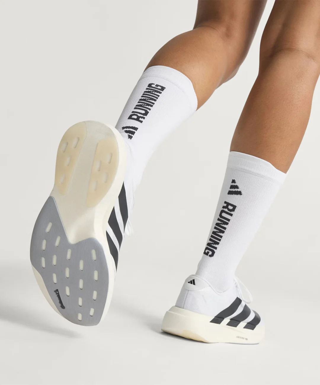 ADIDAS | ADIZERO EVO SL { CLOUD WHITE/CORE BLACK/CLOUD WHITE - Image 6