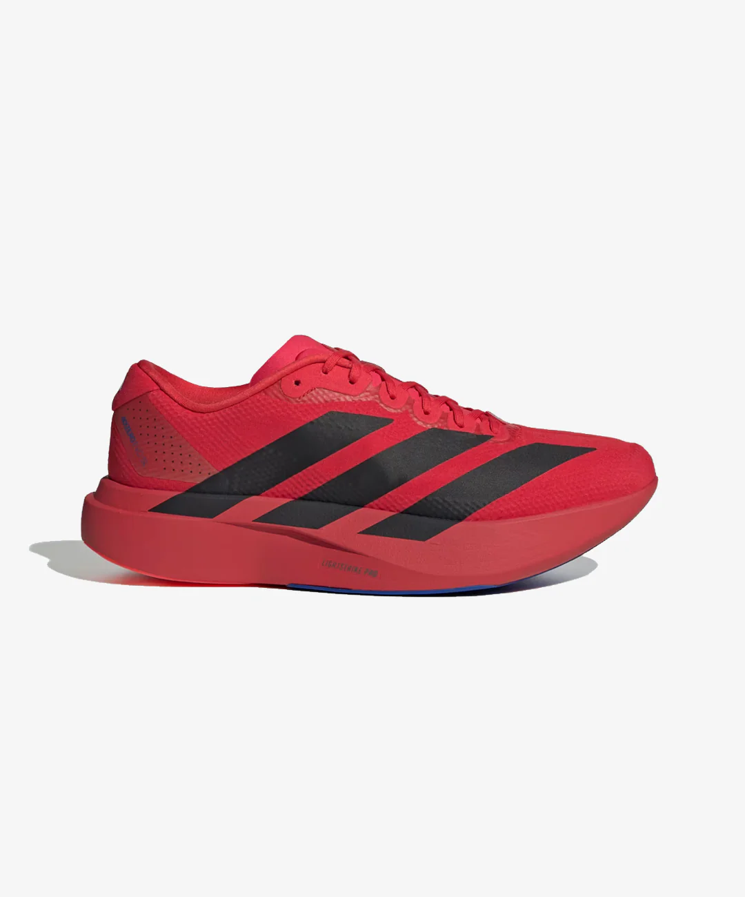 ADIDAS | ADIZERO EVO SL { PURE RUBY/CORE BLACK/POWER BLUE