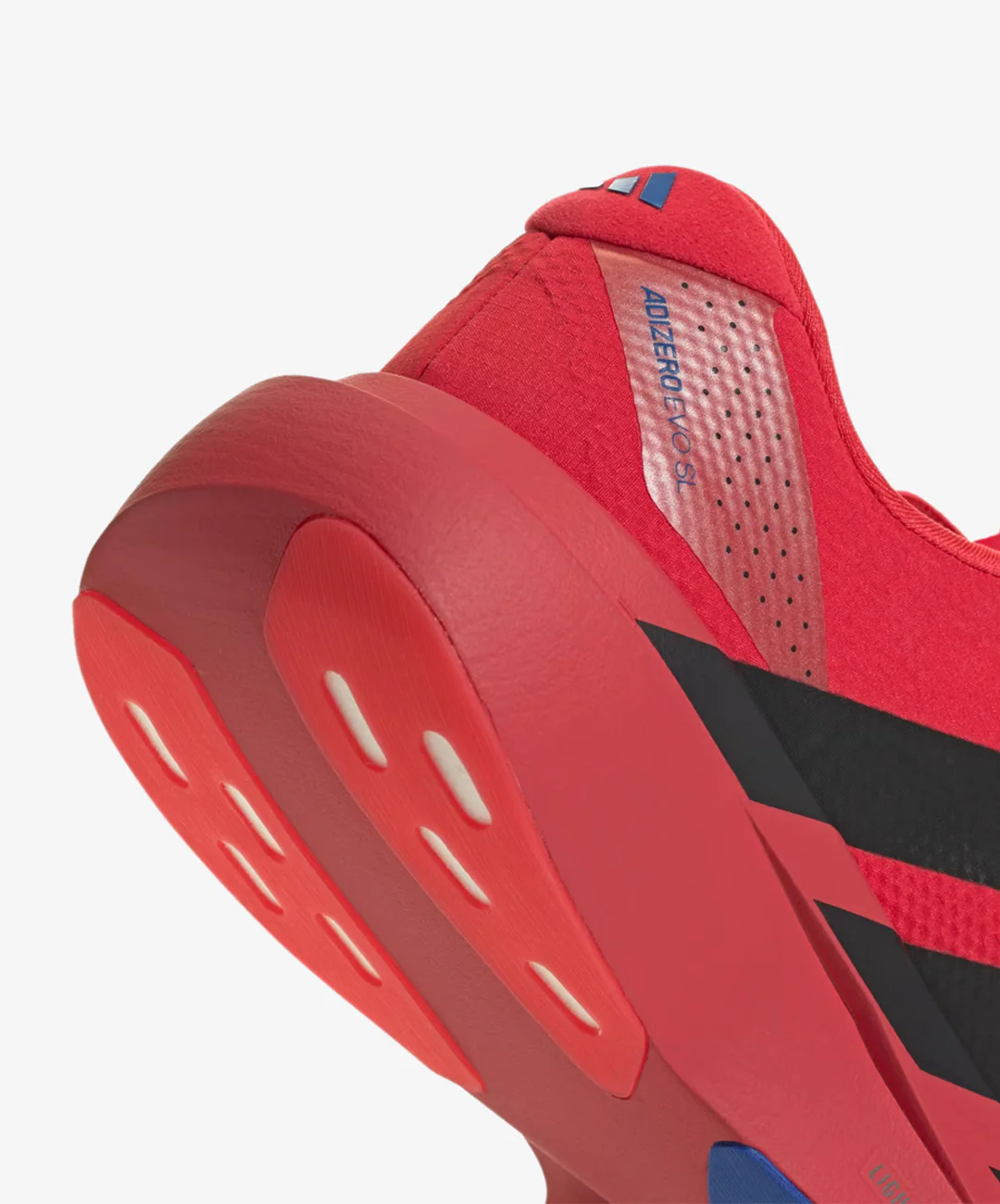 ADIDAS | ADIZERO EVO SL { PURE RUBY/CORE BLACK/POWER BLUE - Image 6