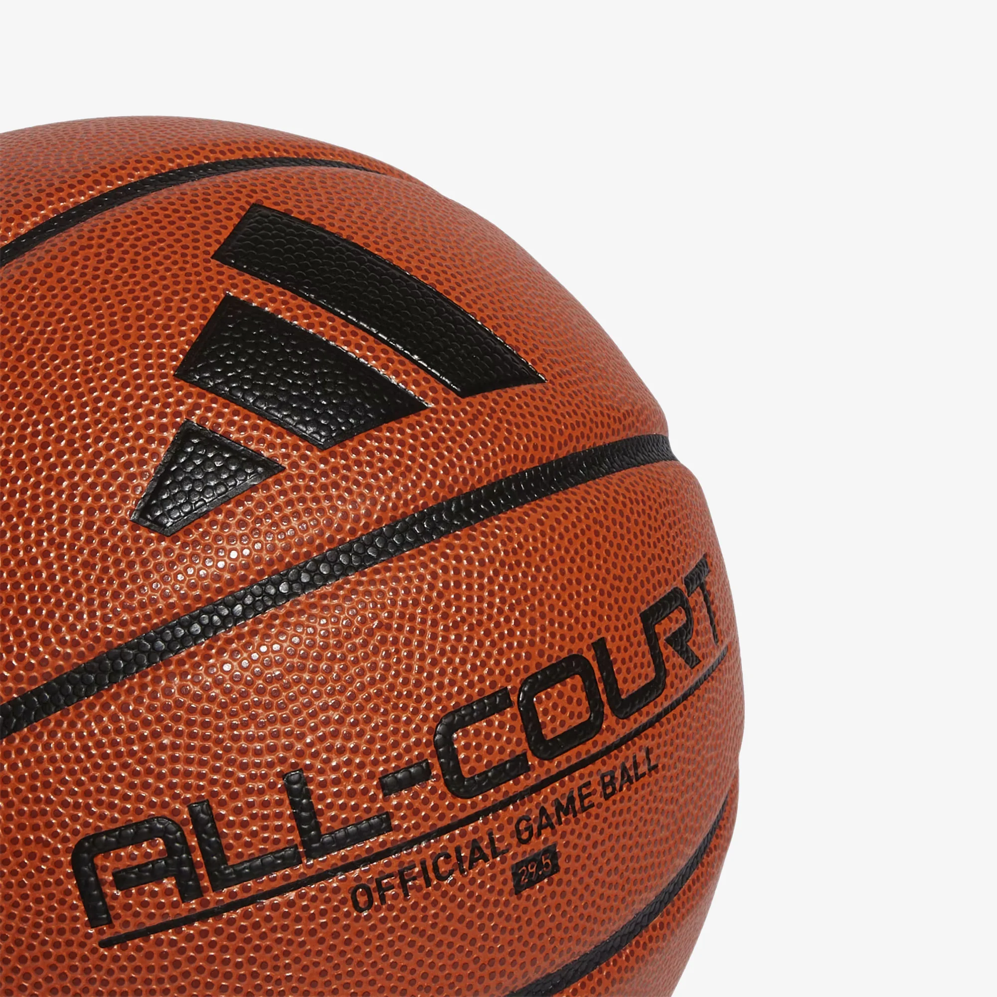 ADIDAS | ALL COURT 3.0 BALL { BASKETBALL NATURAL/BLACK - Image 3