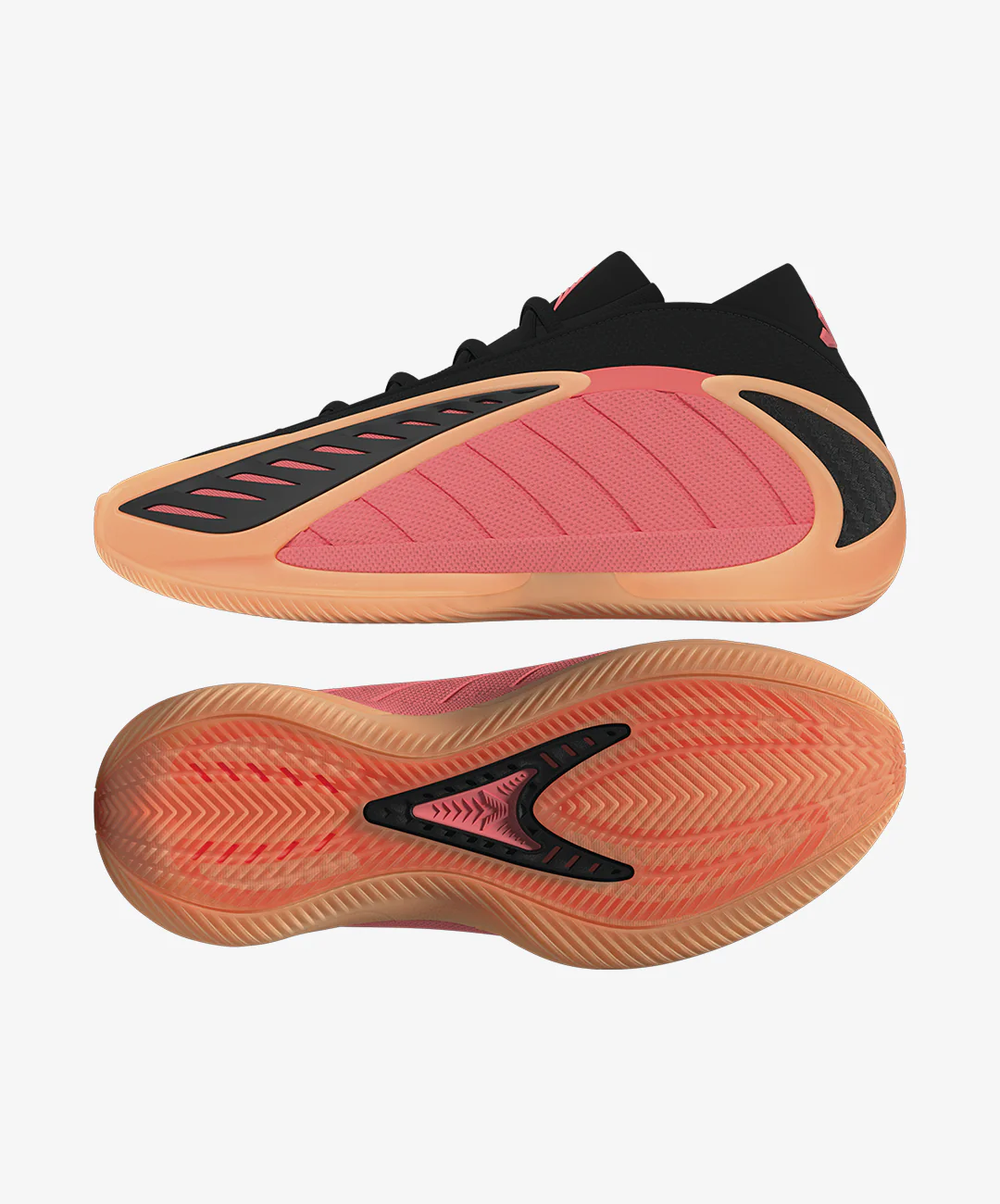 Adidas | ANTHONY EDWARDS 2 { ACID ORANGE/CORE BLACK/ACID RED - Image 2