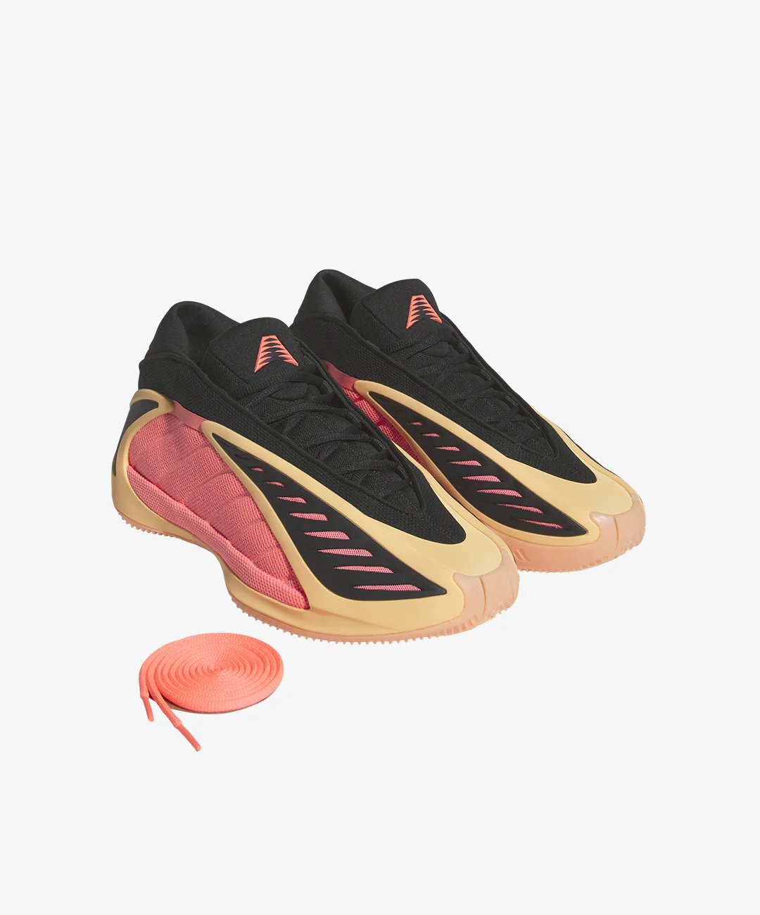 Adidas | ANTHONY EDWARDS 2 { ACID ORANGE/CORE BLACK/ACID RED - Image 3