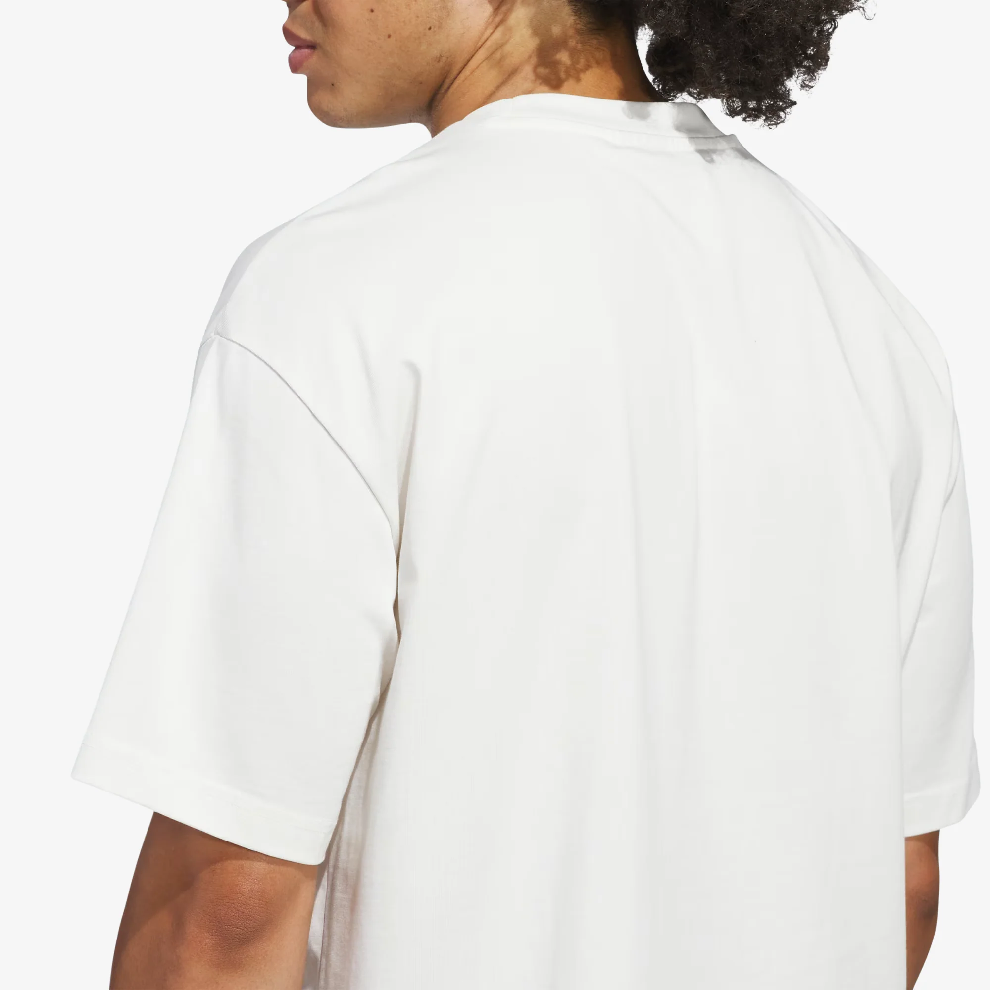 ADIDAS | ANTHONY EDWARDS TEE { CLOUD WHITE - Image 4