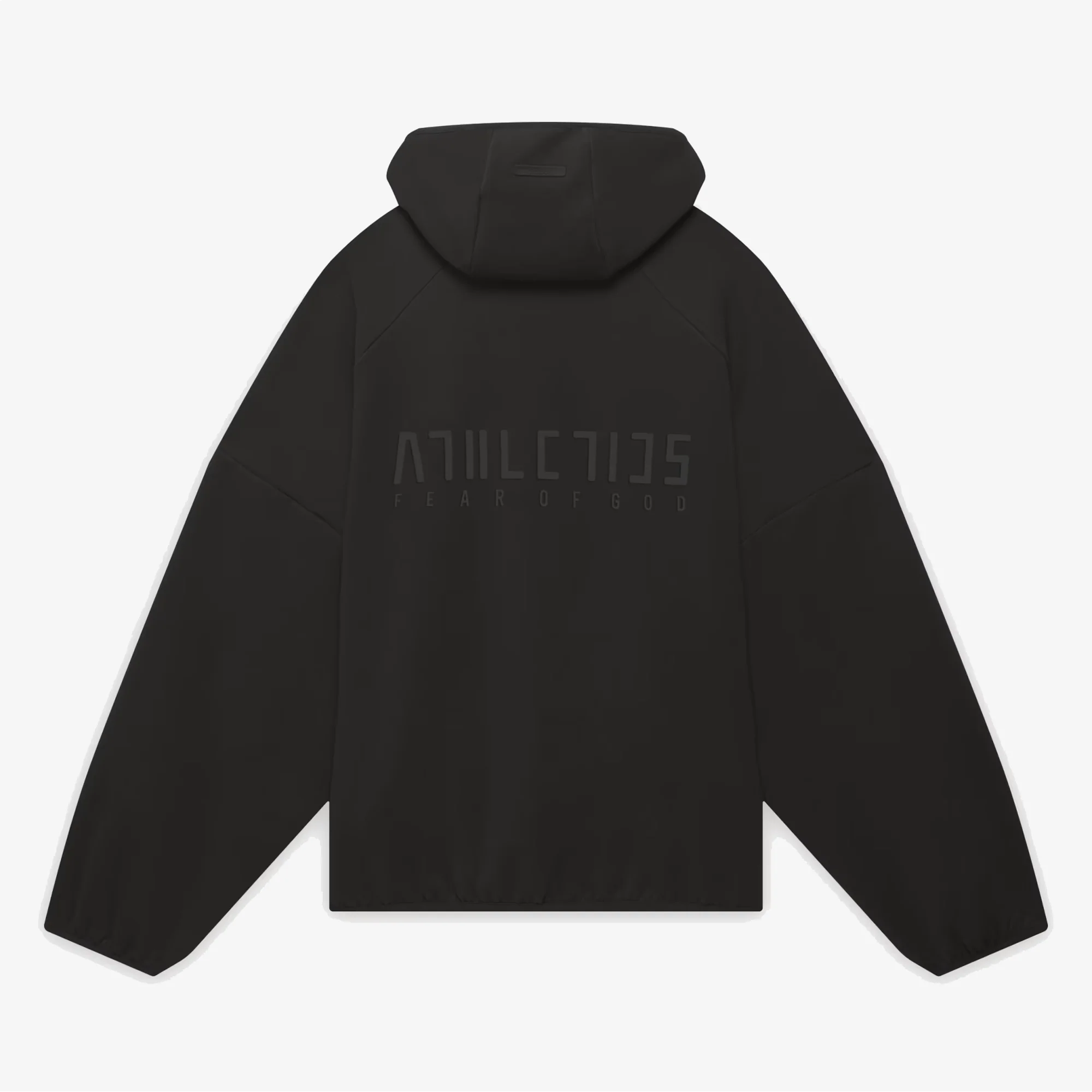 ADIDAS | FEAR OF GOD ATHLETICS SUEDE FLEECE HOODIE { BLACK