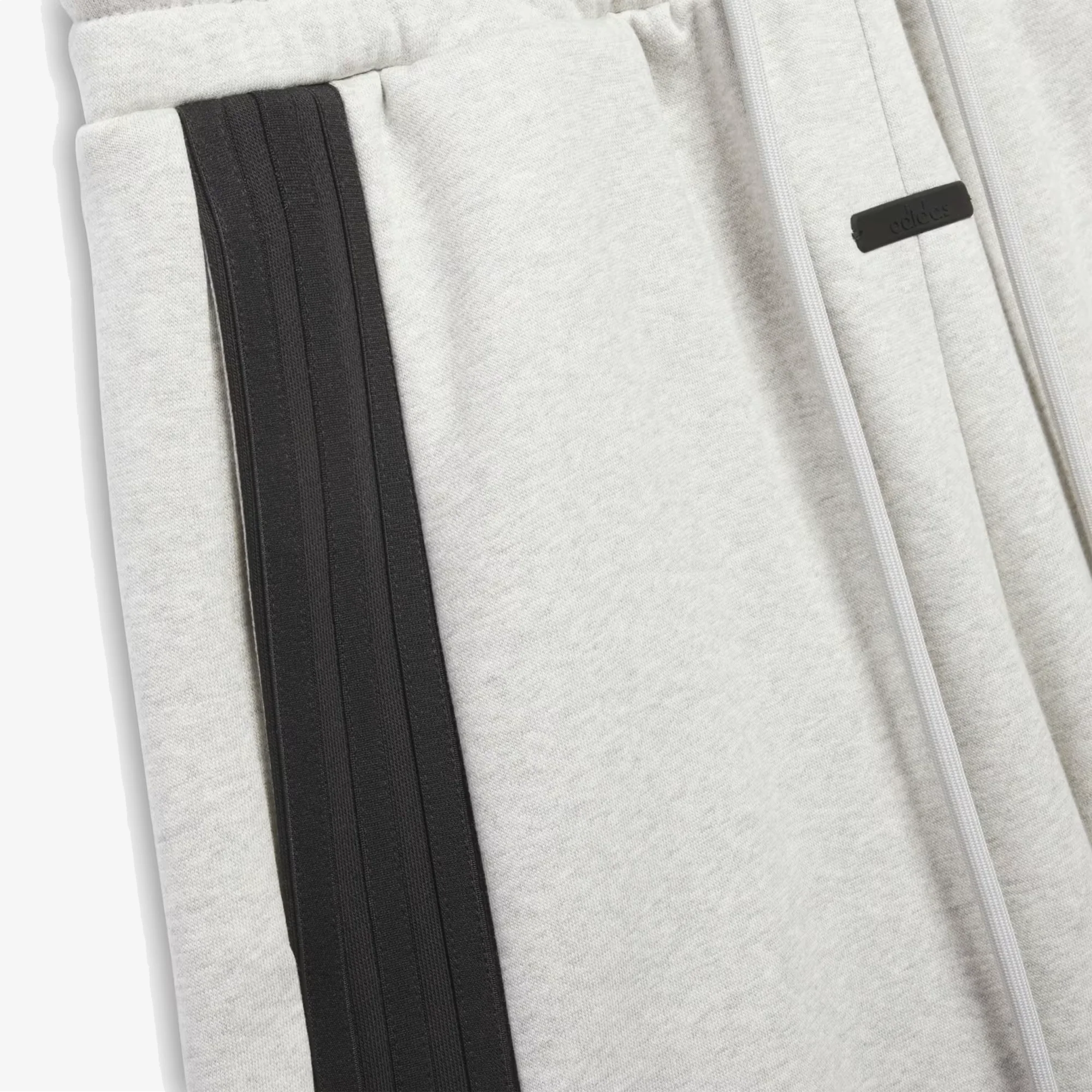 Adidas | FEAR OF GOD ATHLETICS MARBLED BRUSHED COTTON PANTS { MEDIUM GREY HEATHER - Image 3