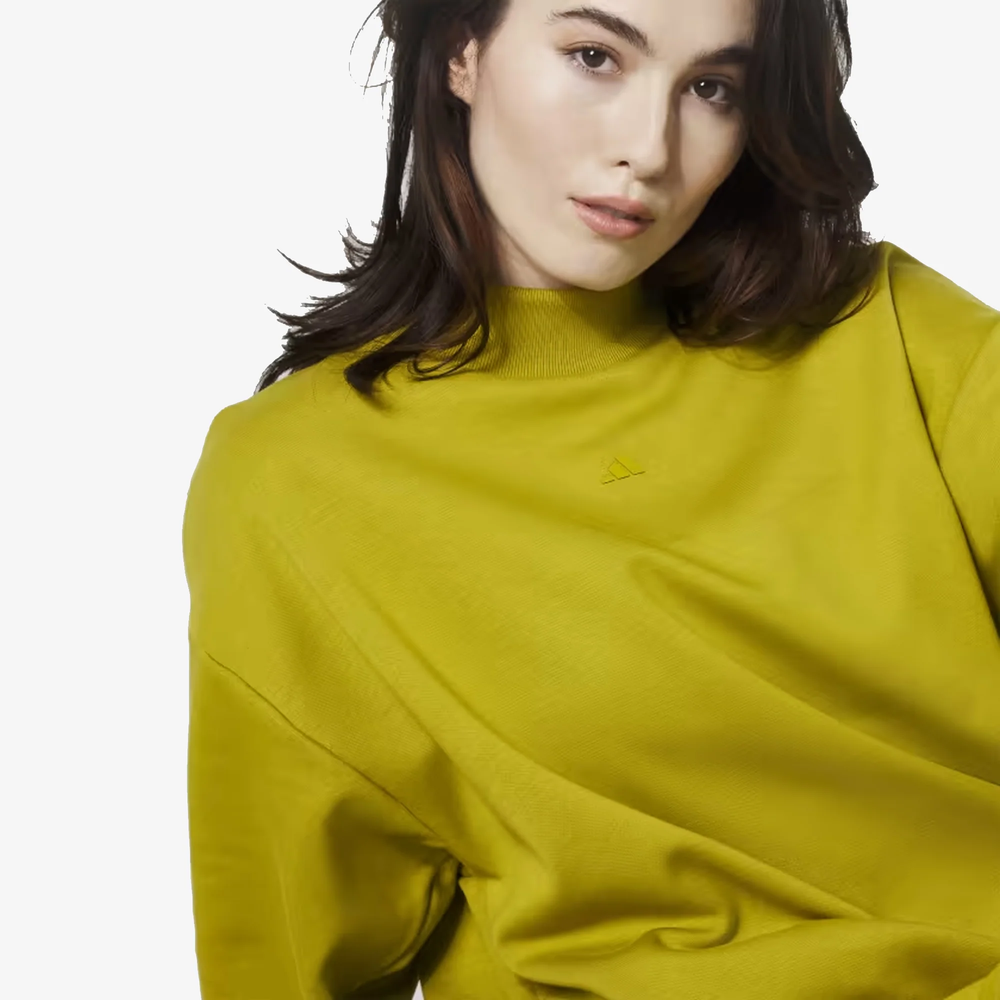Adidas Originals | ADIDAS BASKETBALL 001 CREW NECK SWEAT { OLIVES - Image 4