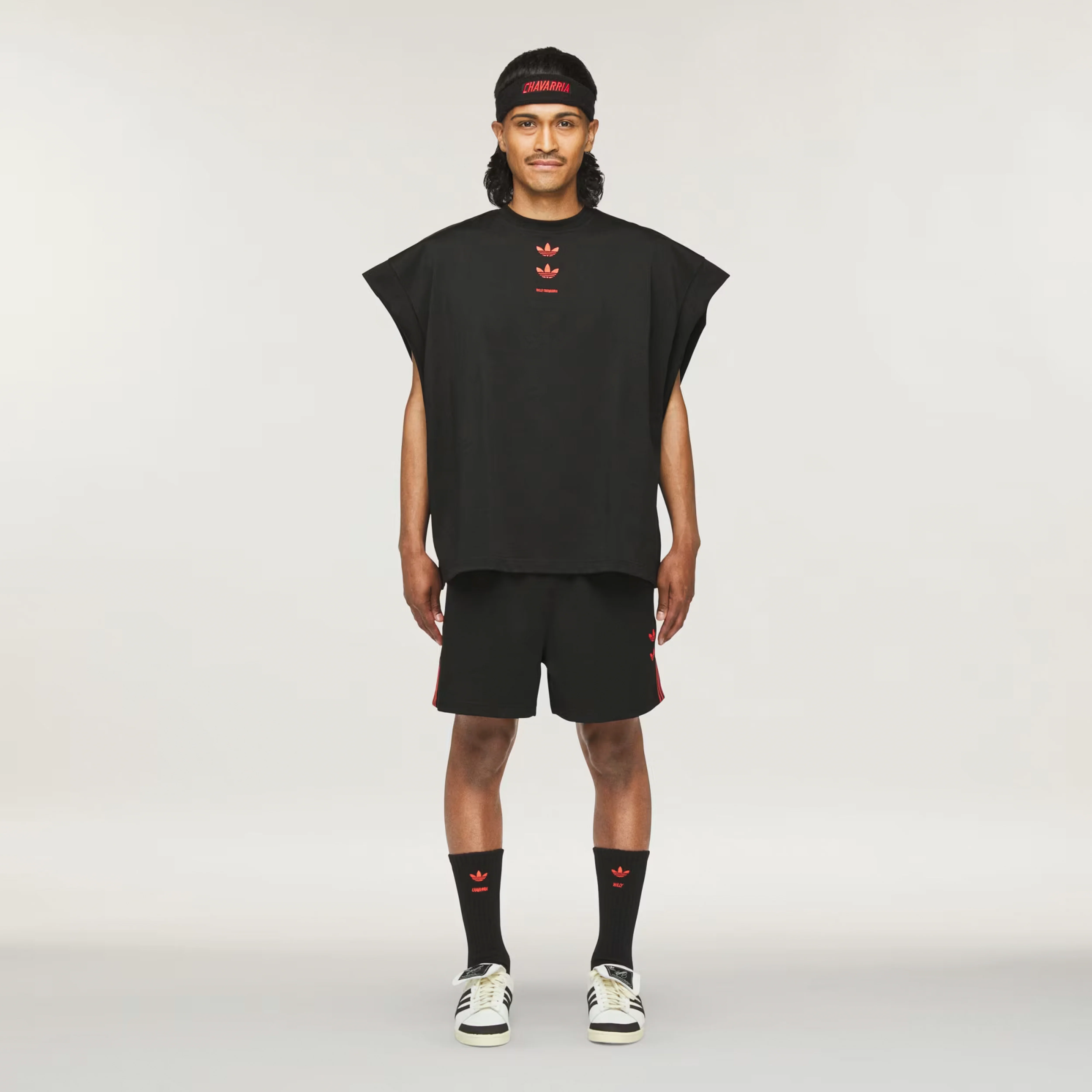 Adidas Originals | WILLY CHAVARRIA GYM SHORT { BLACK - Image 6