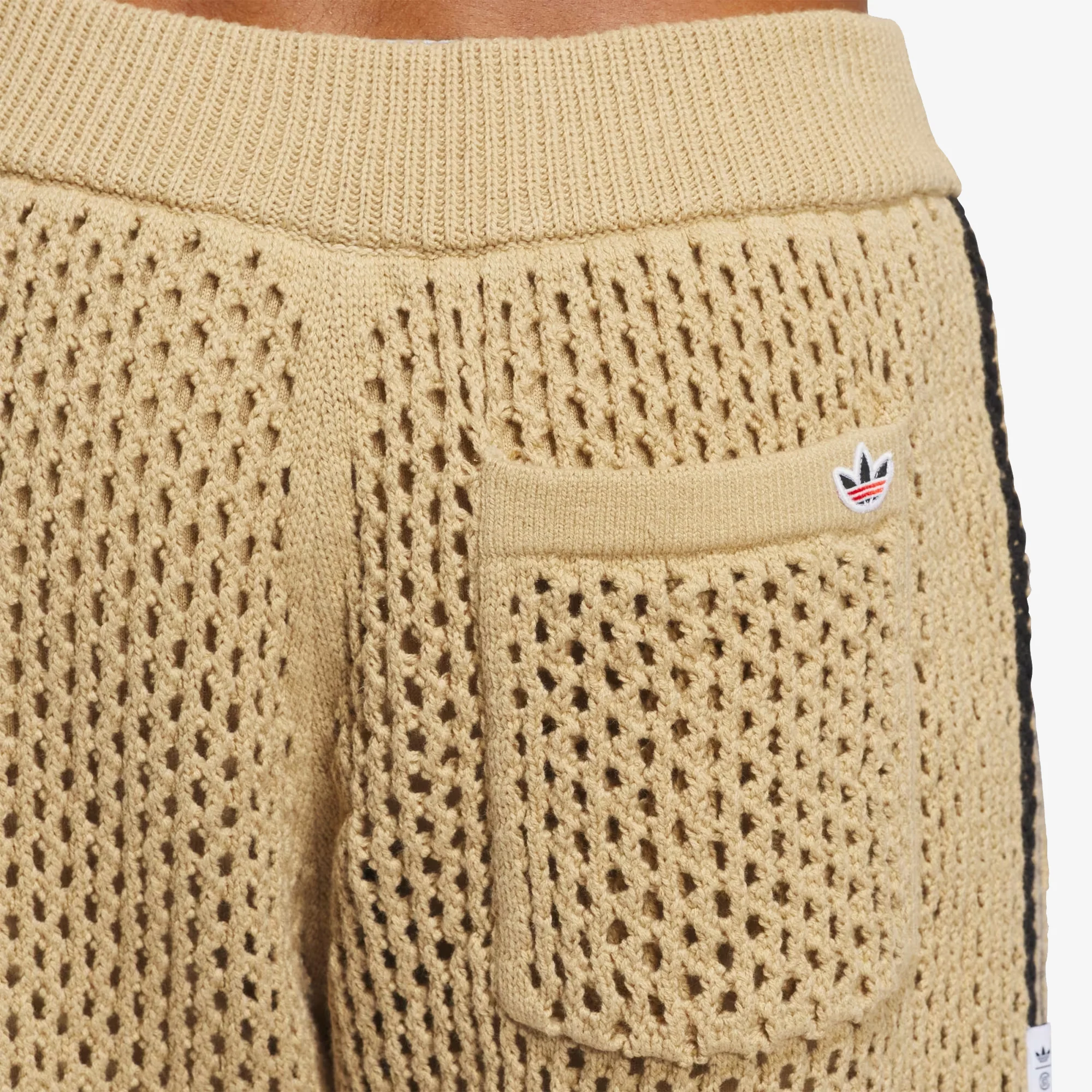ADIDAS ORIGINALS | CLOT CROCHET SHORT BY EDISON CHEN { BEIGE TONE - Image 4