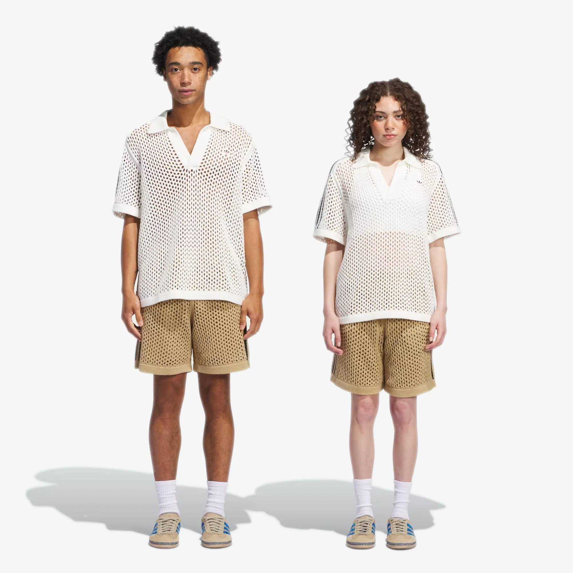 ADIDAS ORIGINALS | CLOT CROCHET SHORT BY EDISON CHEN { BEIGE TONE - Image 6