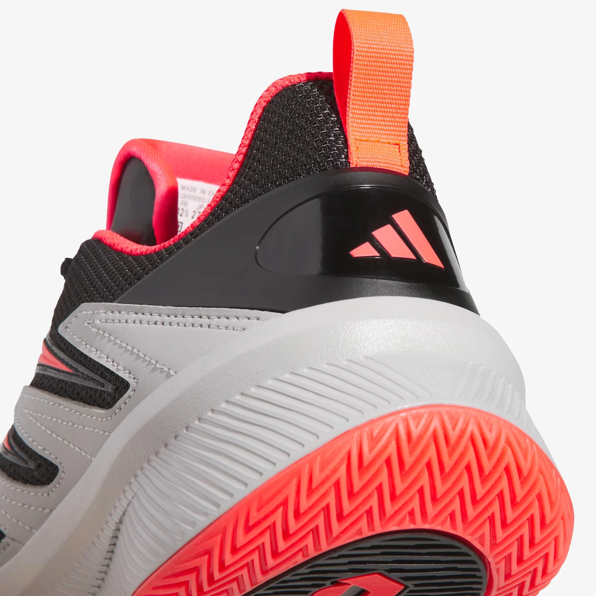 Adidas | DAME CERTIFIED 3 { CORE BLACK/LUCID RED/GREY TWO - Image 6