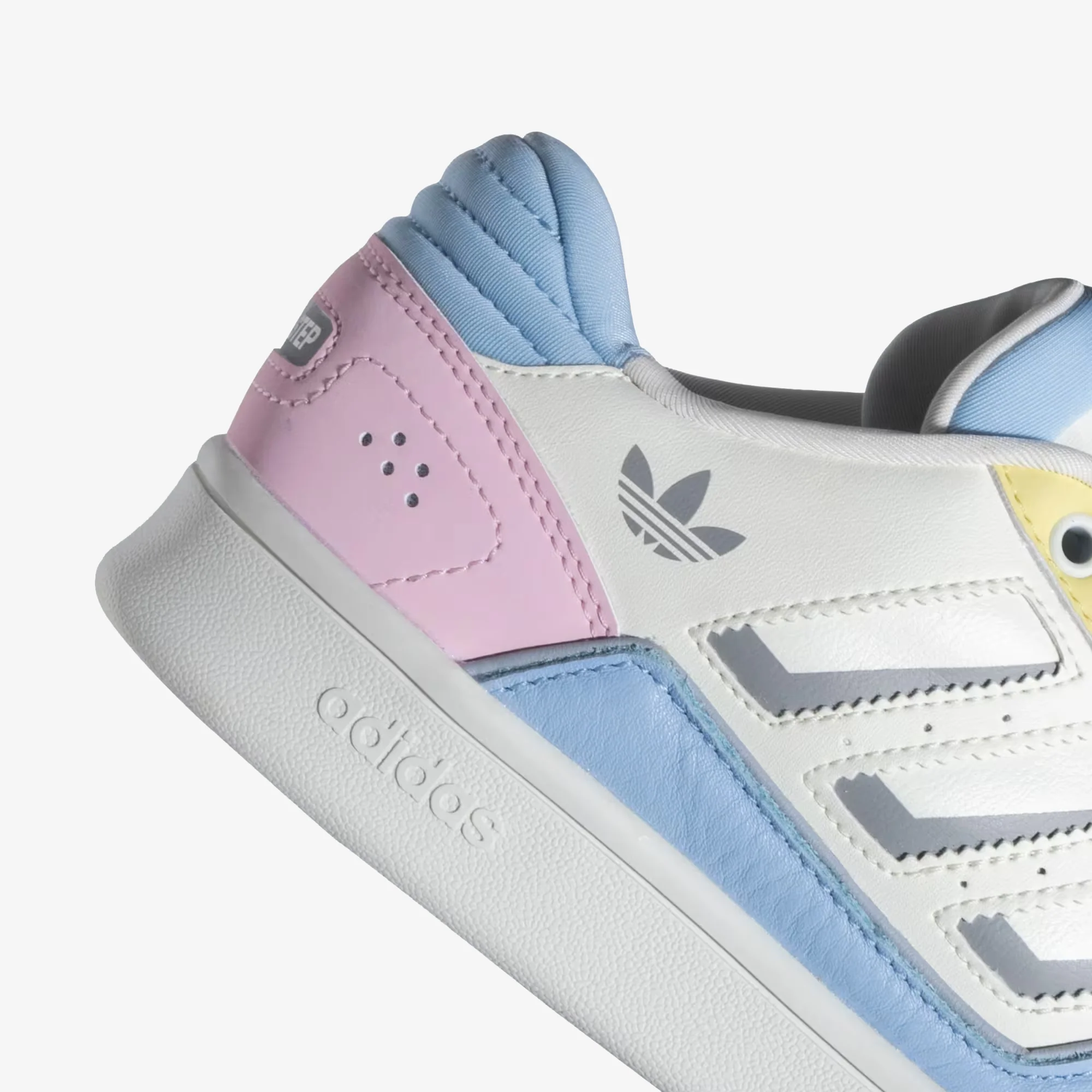 Adidas | DROP STEP LOW 2.0 W IKD { CORE WHITE/HALO SILVER/CLEAR SKY - Image 6