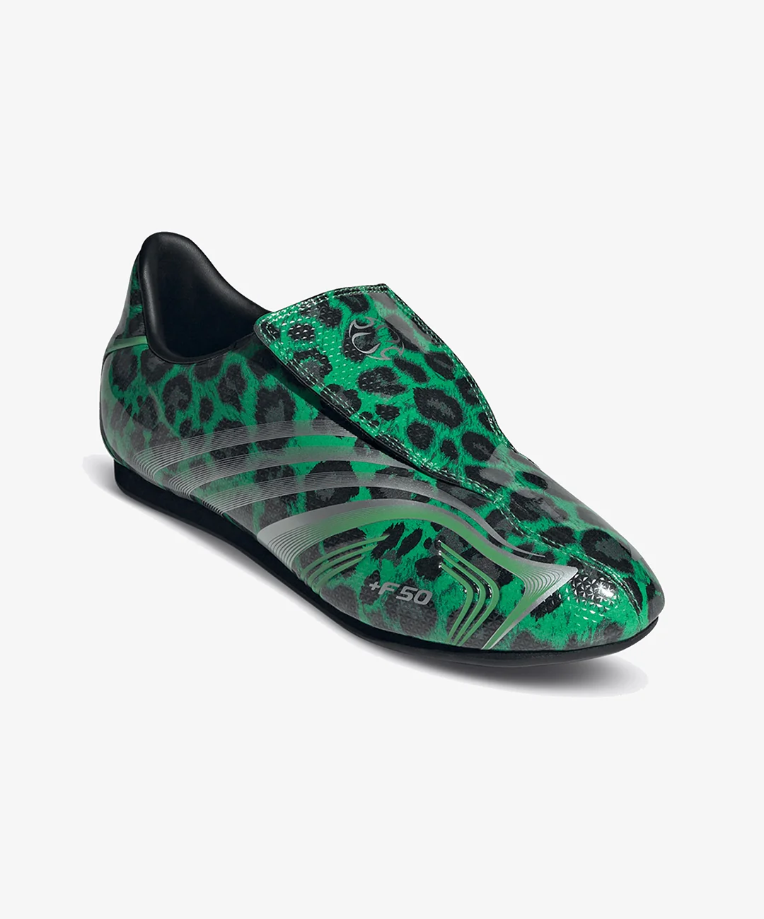 adidas | F50 TAEKWONDO { SEMI SCREAMING GREEN/CORE BLACK - Image 3