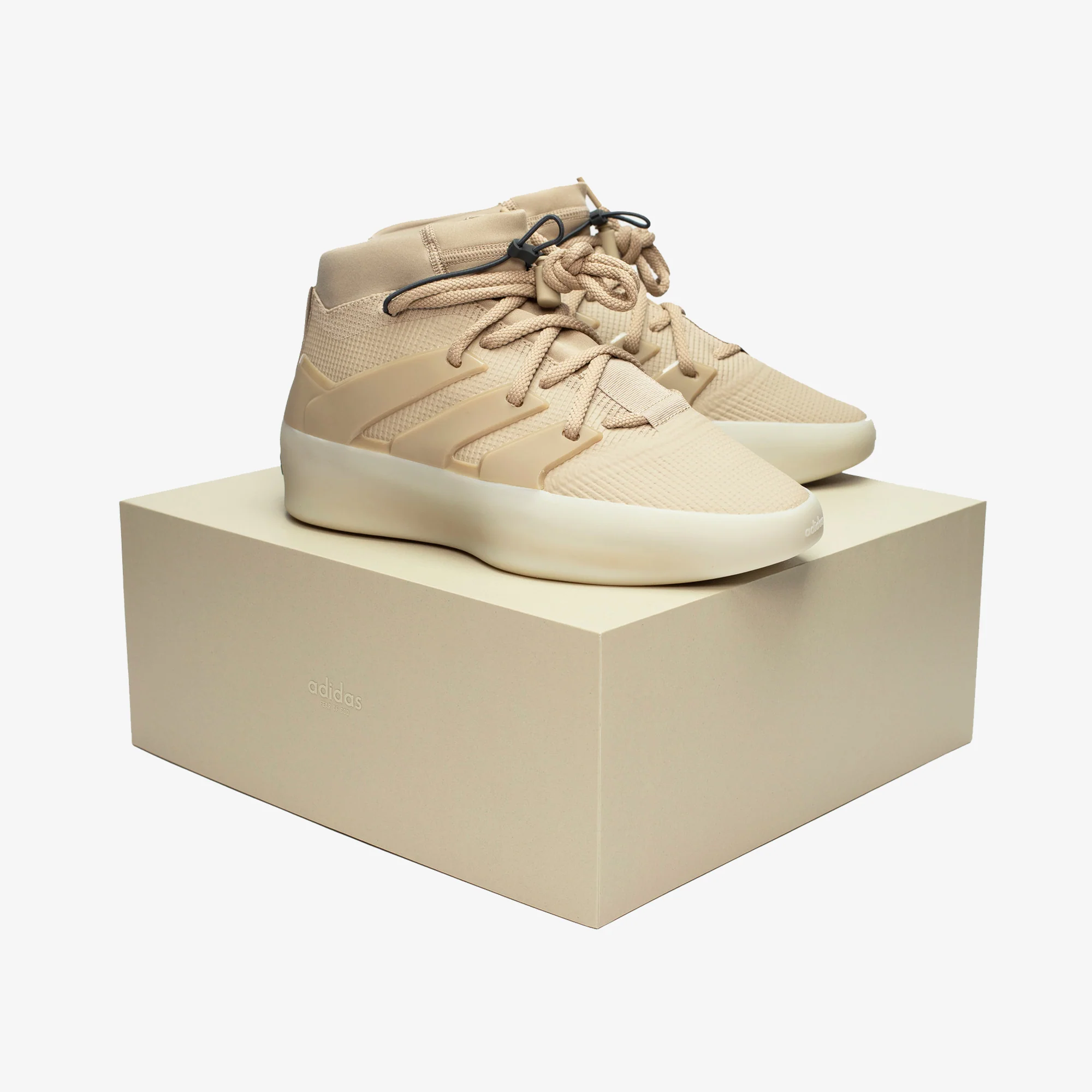 ADIDAS | FEAR OF GOD ATHLETICS X ADIDAS 1 BASKETBALL { CLAY/CLAY/CLAY - Image 8
